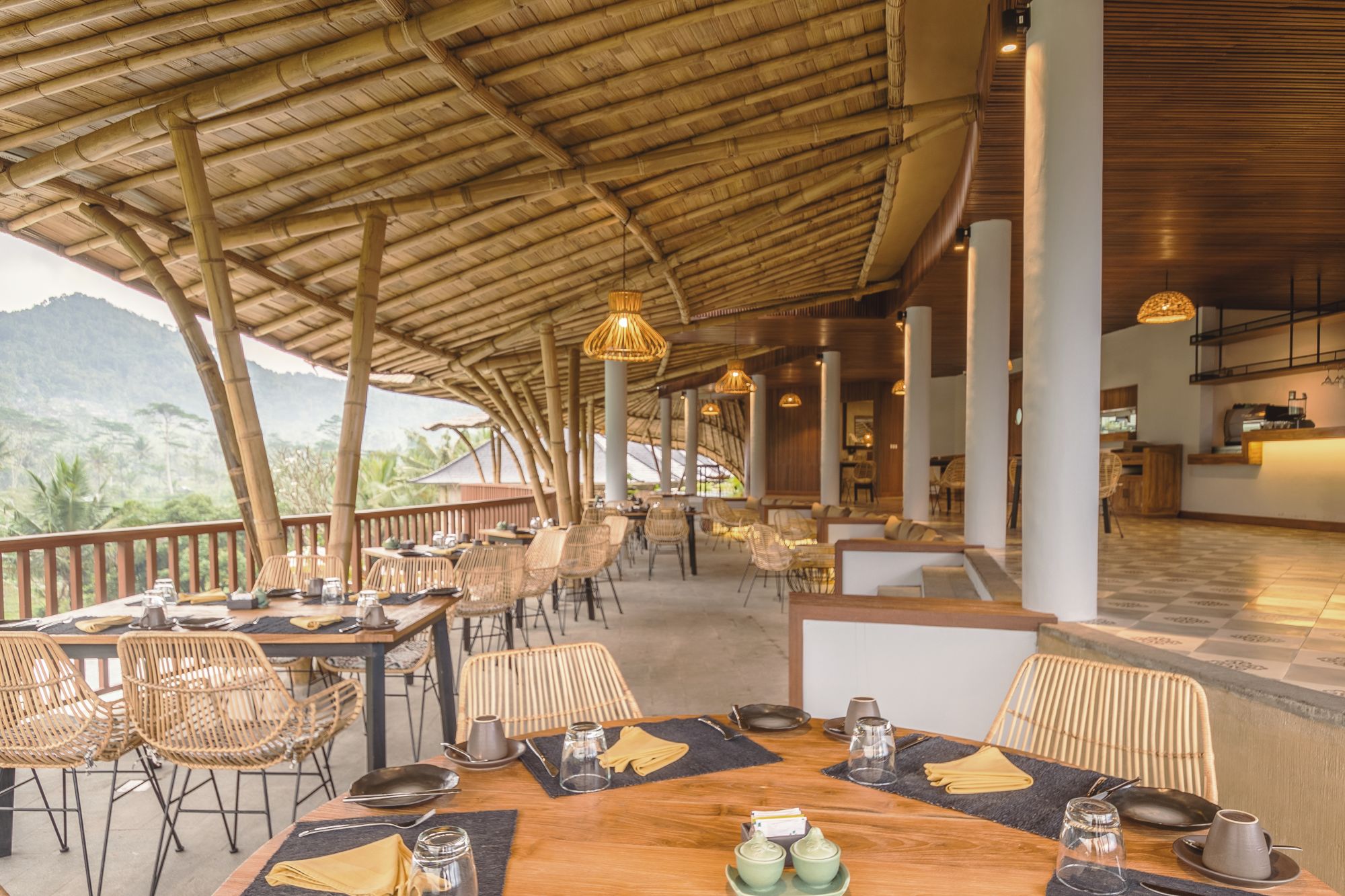 Wapa di Ume Sidemen in Ostbali: Sleeping Gajah Kitchen and Bar
