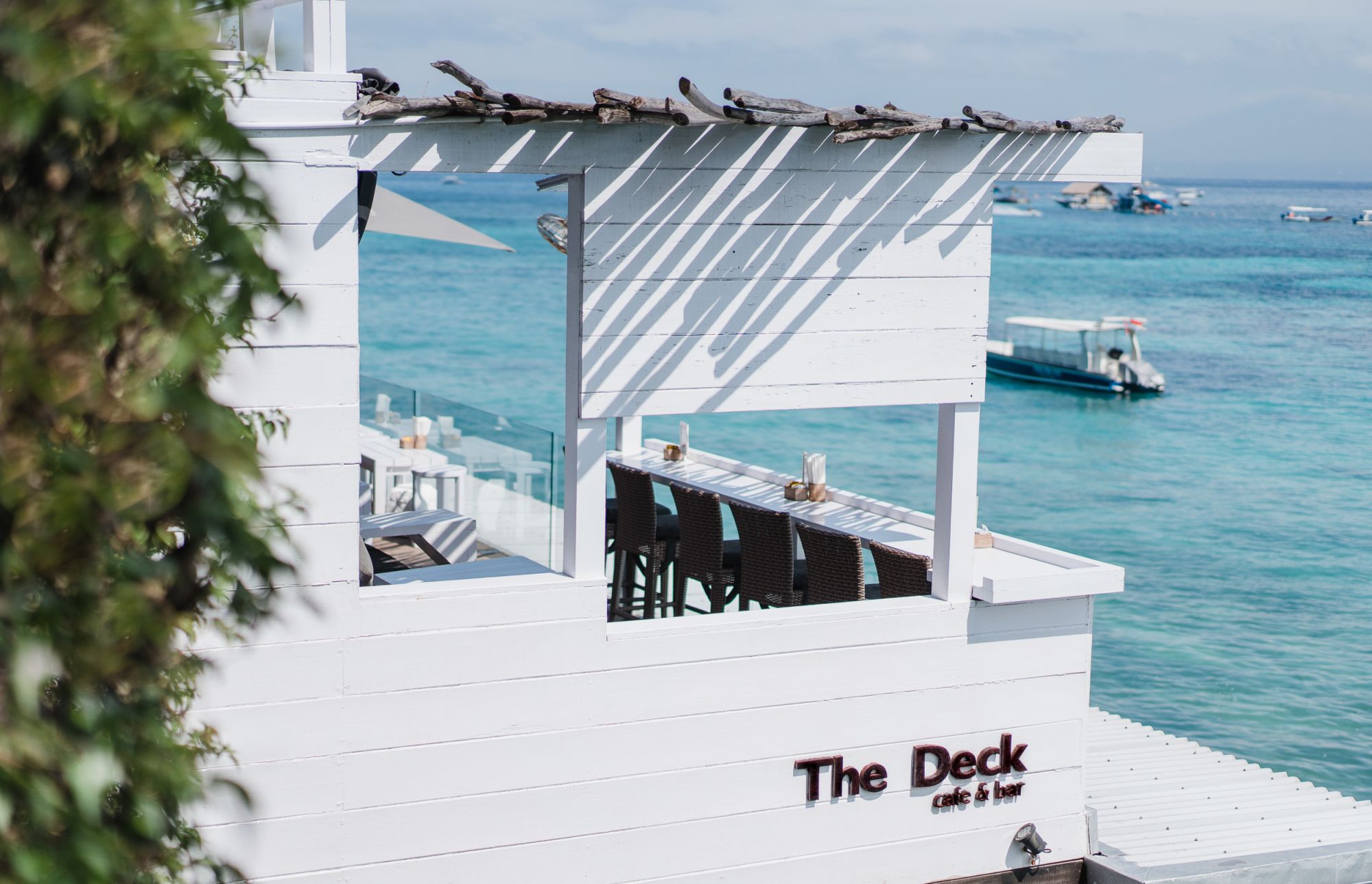 Batu Karang Lembongan Resort & Spa in Nusa Lembongan:  The Deck