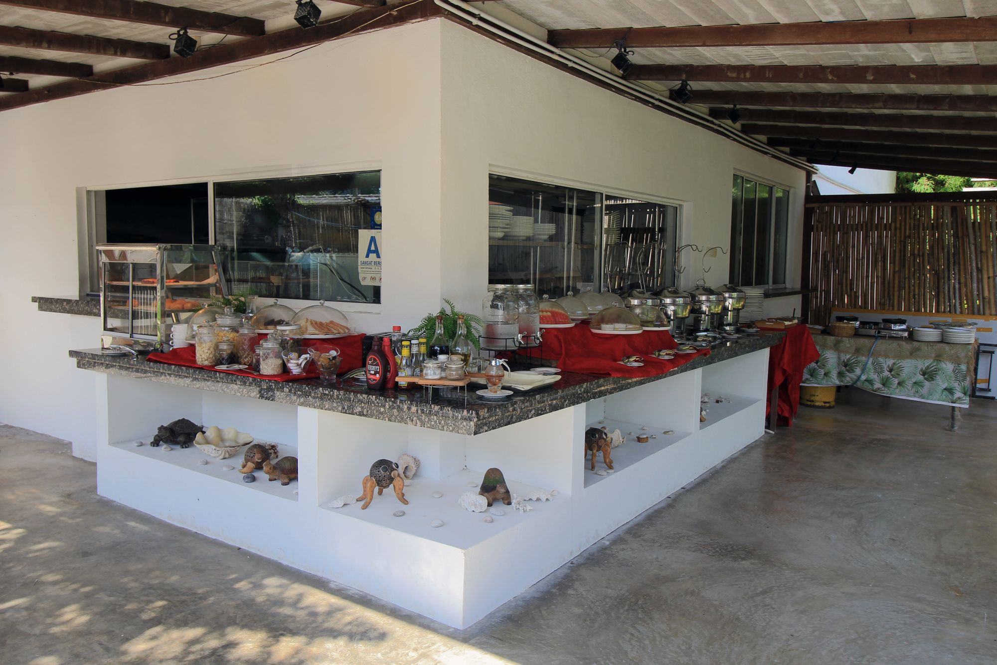 BuBu Villa in Perhentian: Breakfast