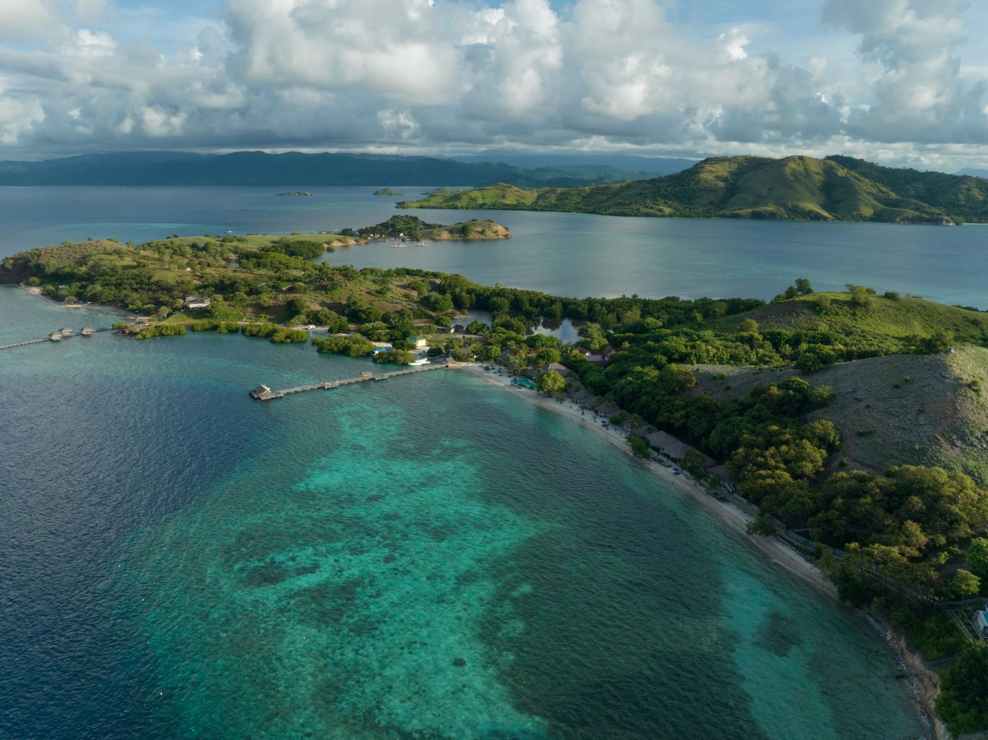 Sudamala Resort Seraya in Labuan Bajo: Aerial view