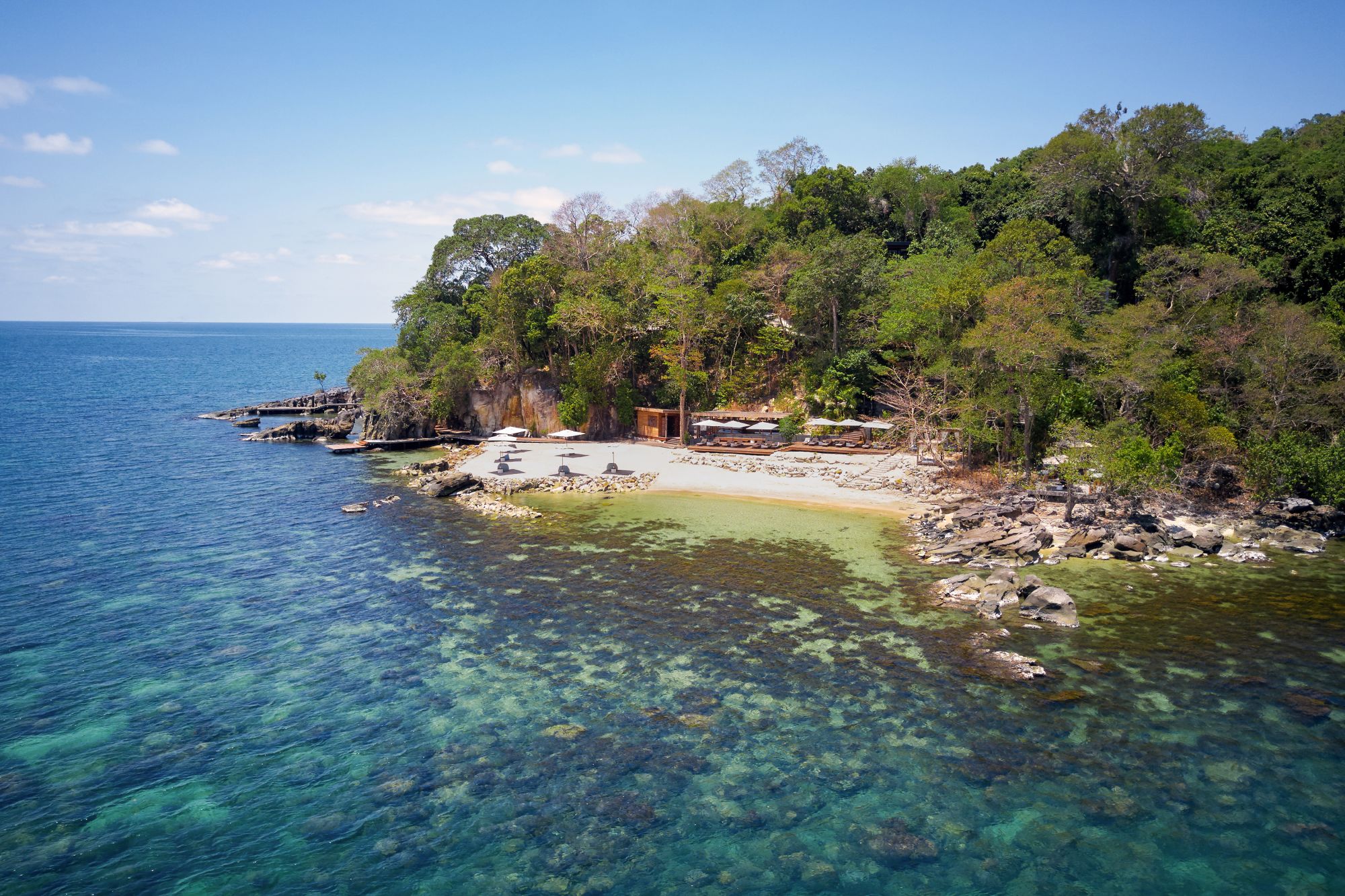 Six Senses Krabey Island in Koh Krabey: Main beach