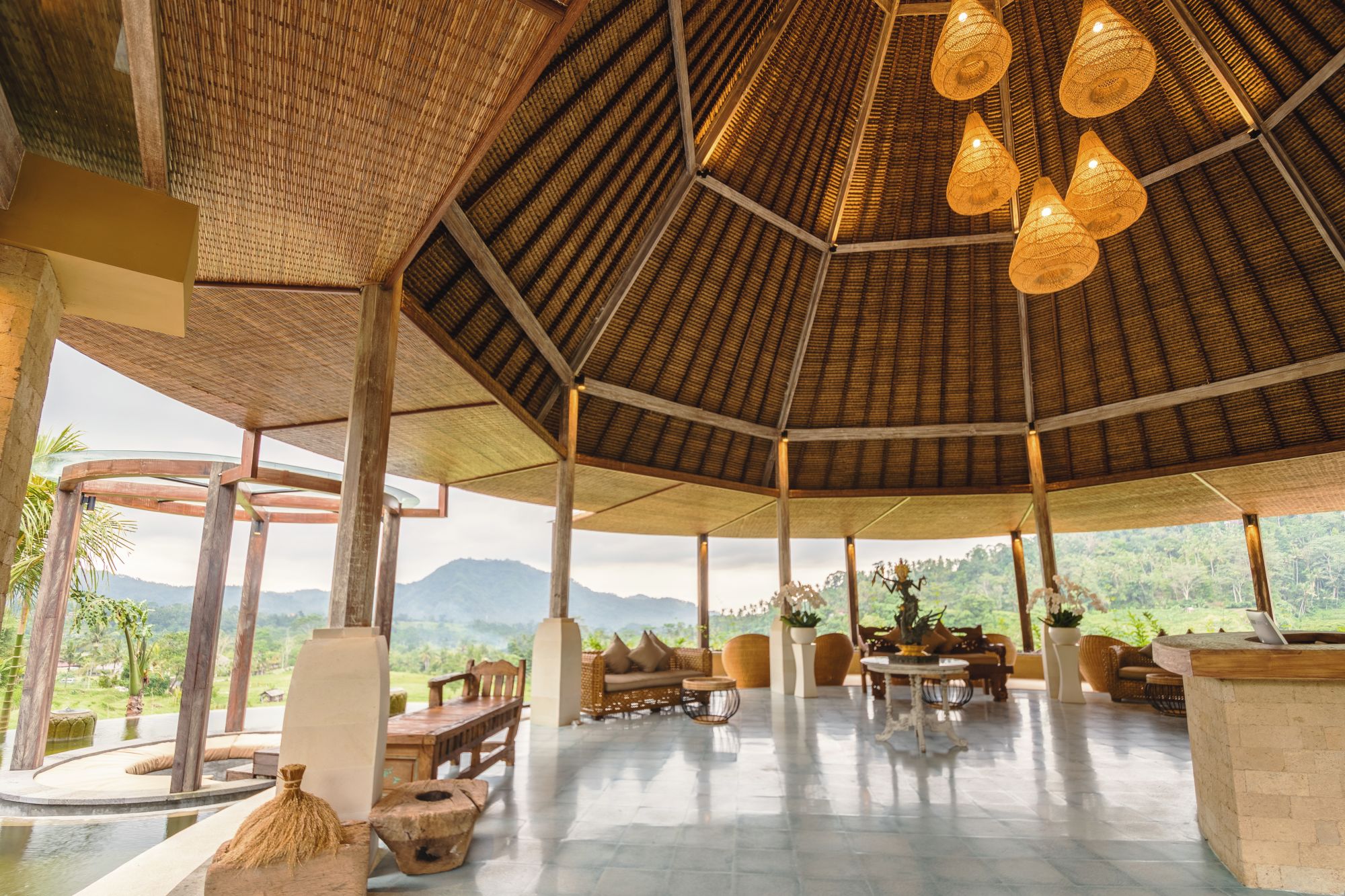 Wapa di Ume Sidemen in Ostbali: Lobby