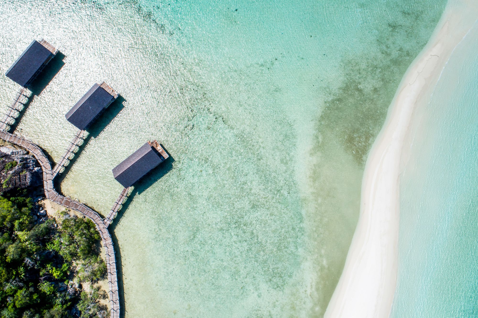 Bawah Reserve: Overwater Bungalow