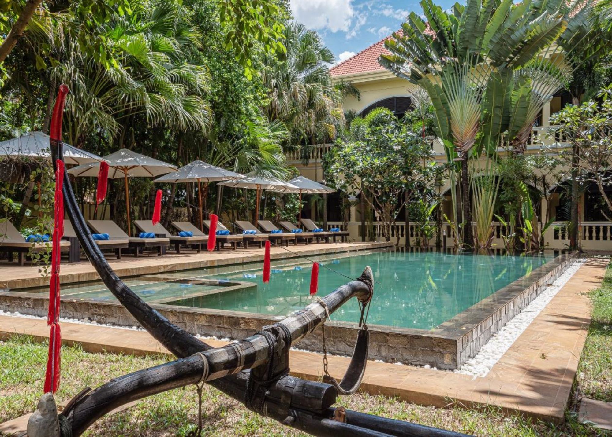 Pavillon d'Orient in Siem Reap: Swimming pool