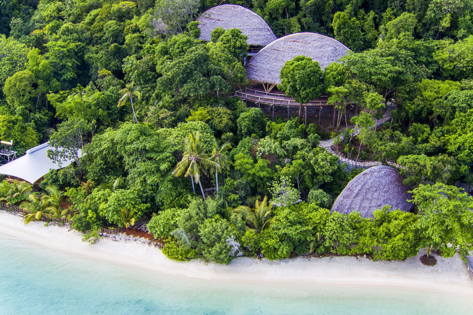 Bawah Reserve: Aerial view Public Area