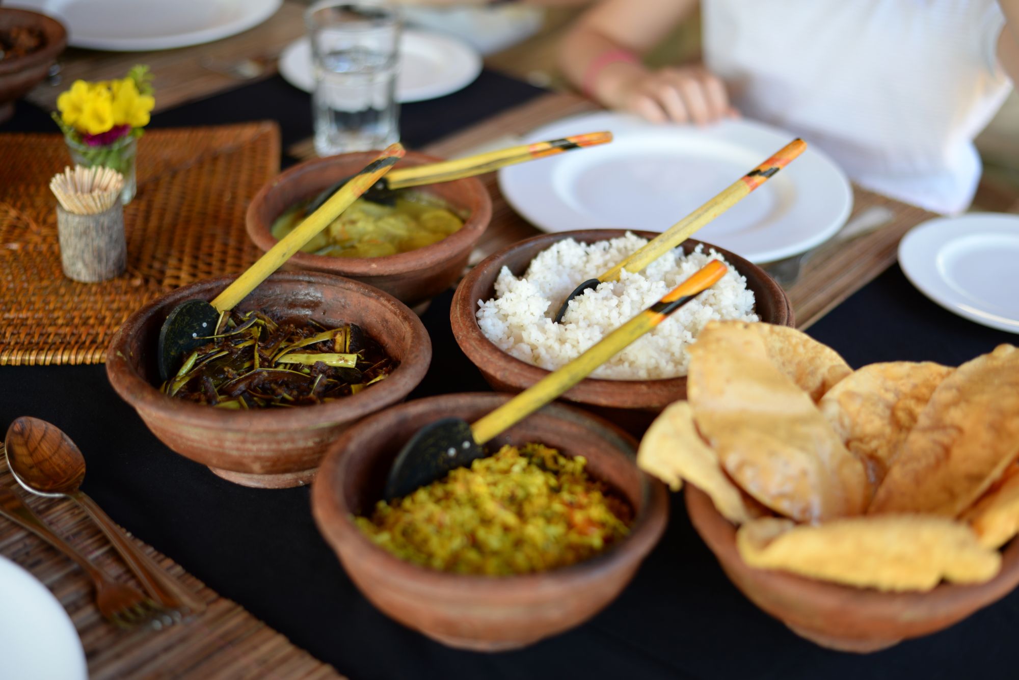 Living Heritage Koslanda à Ella/Haputale/Koslanda: Sri Lanka rice and curry
