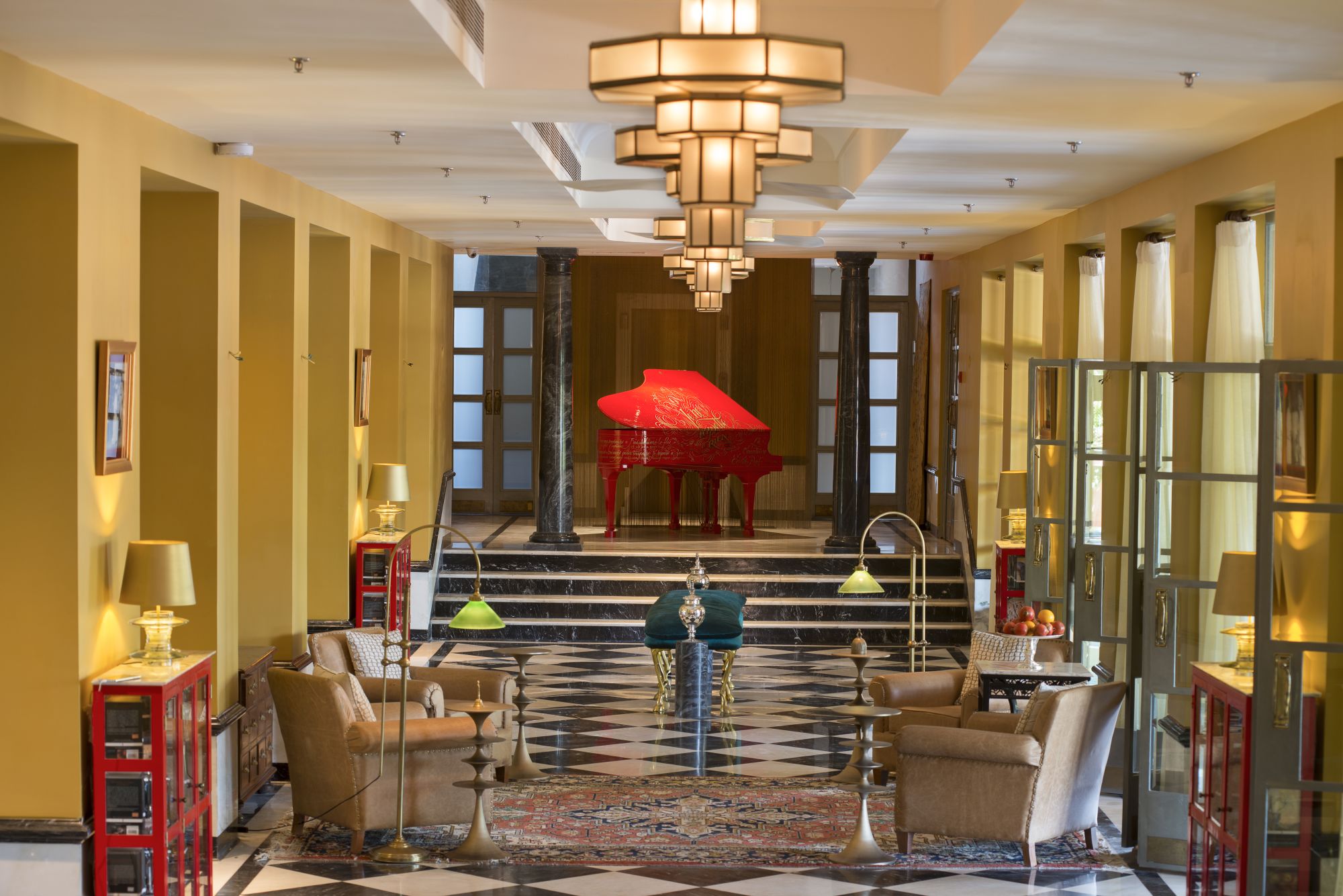 Narendra Bhawan in Bikaner: Lounge