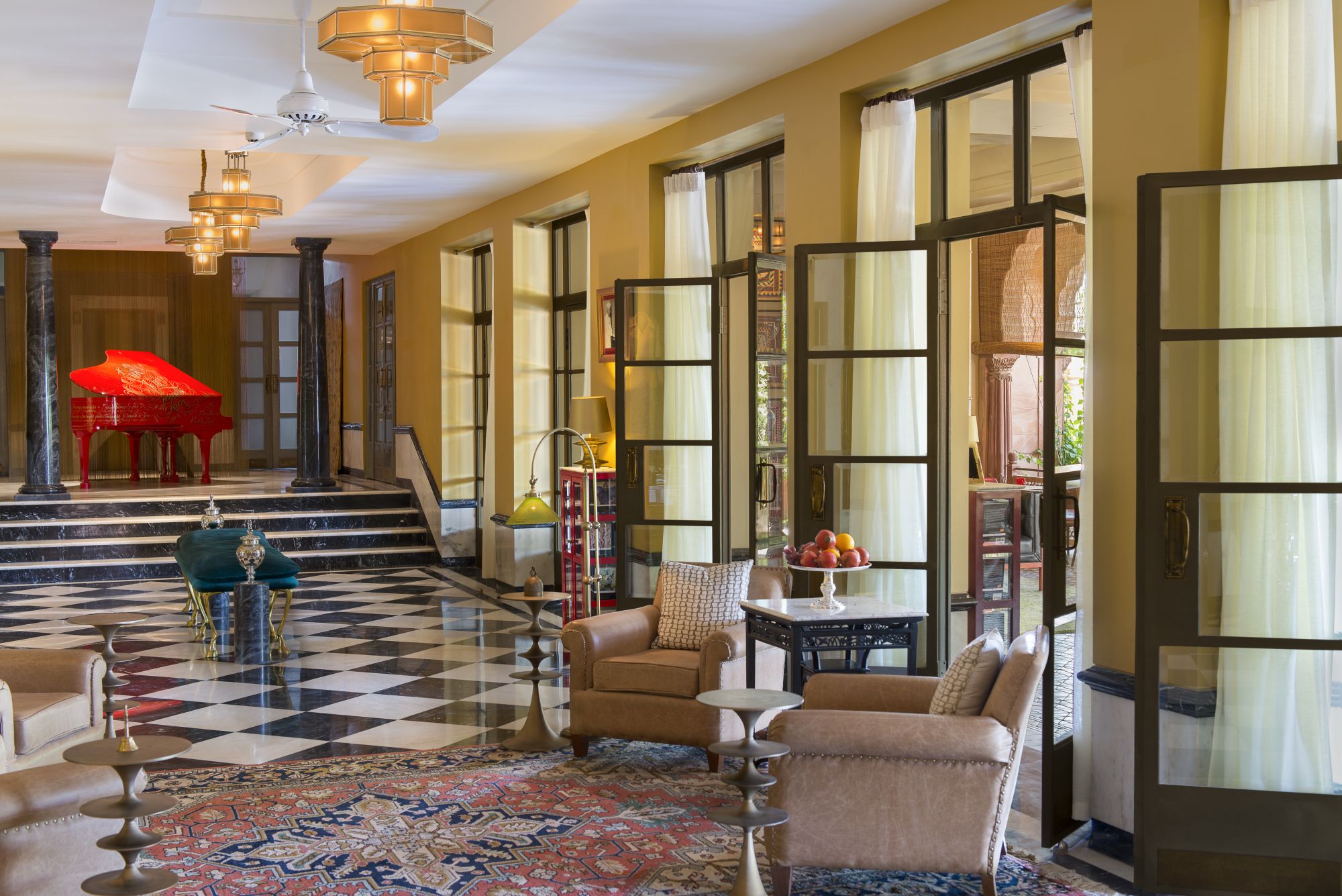 Narendra Bhawan in Bikaner: Lounge