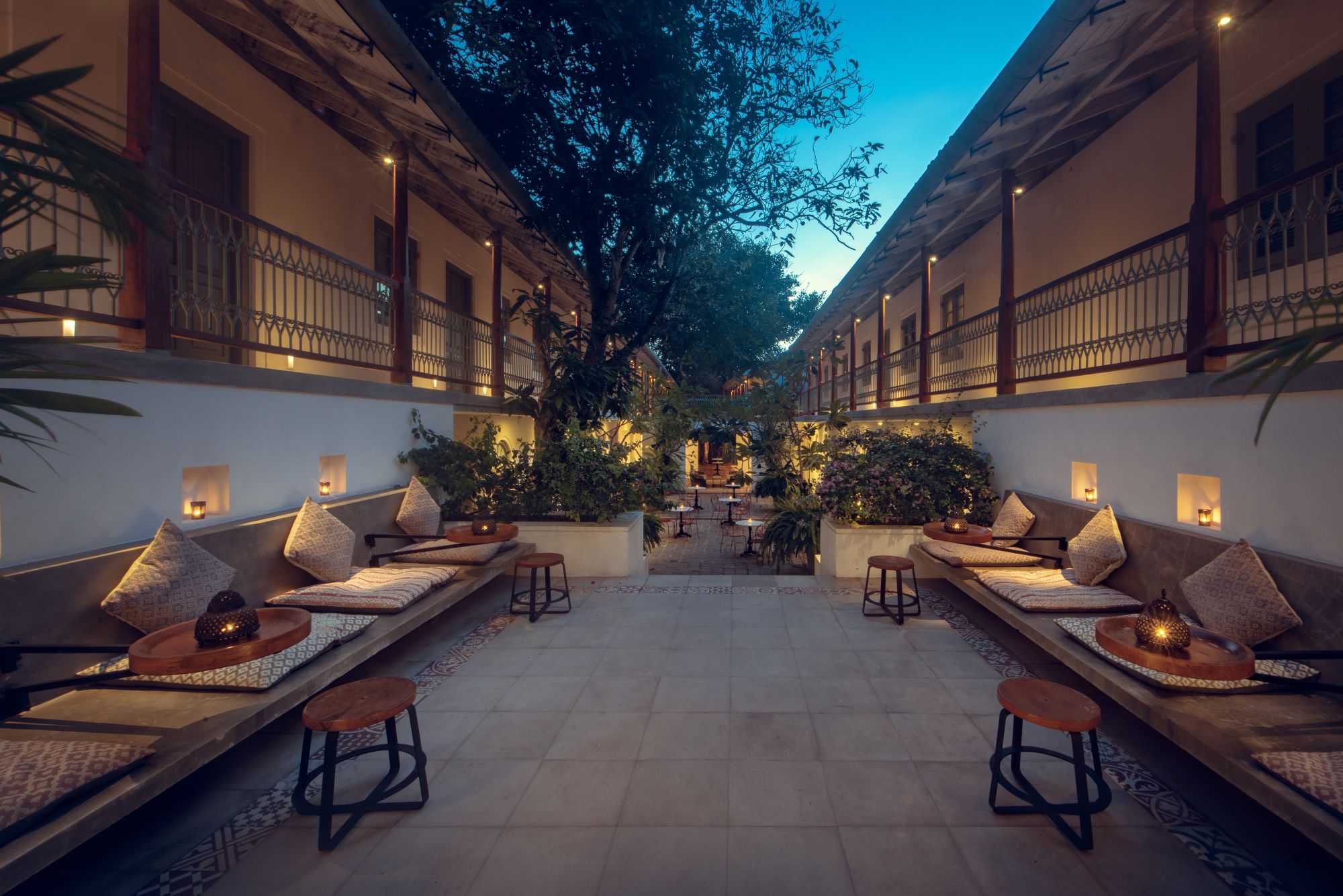 Fort Bazaar à Galle: Courtyard