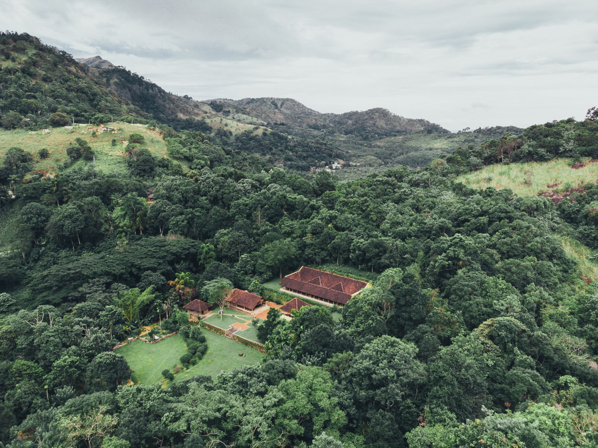 Living Heritage Koslanda à Ella/Haputale/Koslanda: Aerial Shot of Main Resort