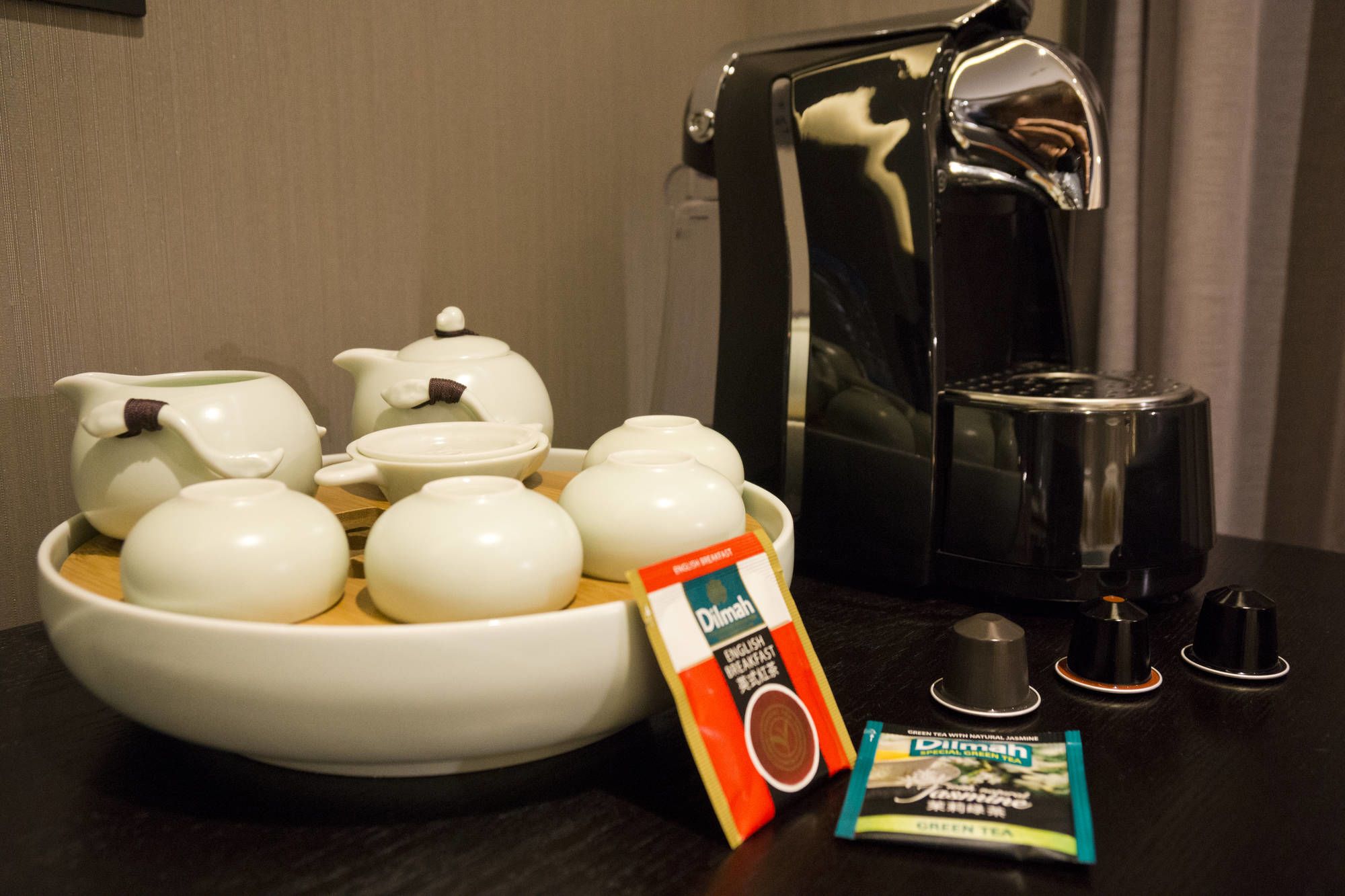Cachet Boutique Kunming Artime: Coffee-/Tea Making facilities