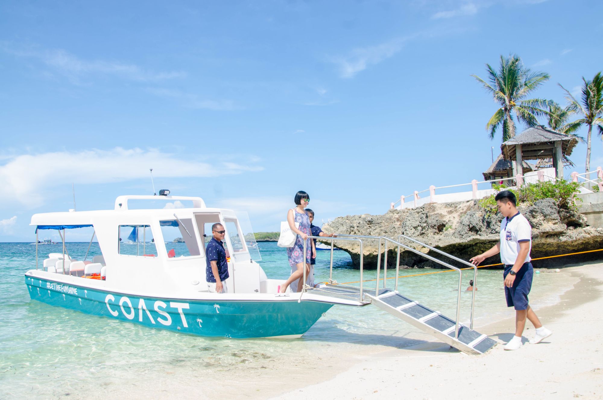 Coast Boracay: Boat