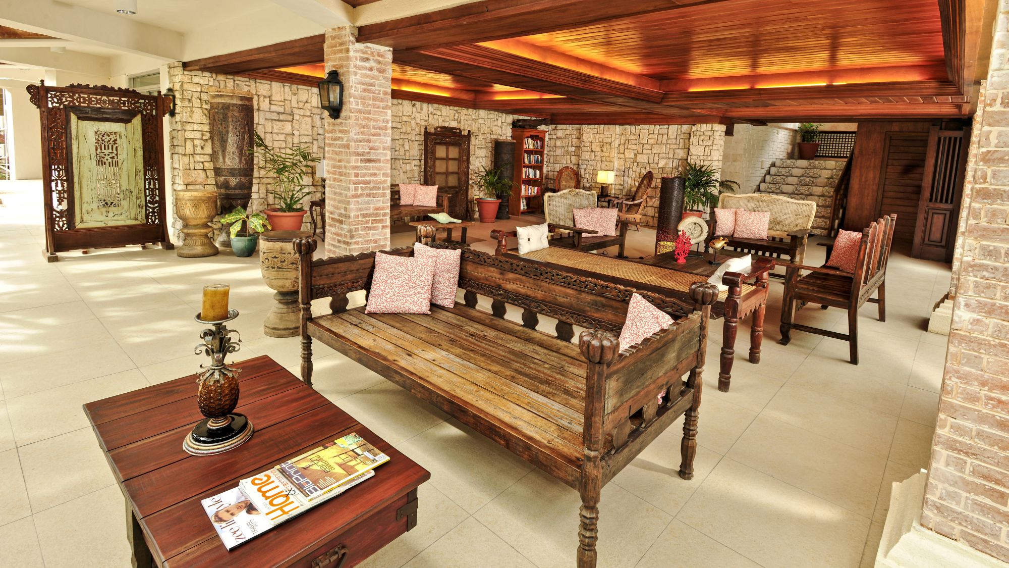 Costabella Tropical Beach Hotel à Cebu: The Living Room