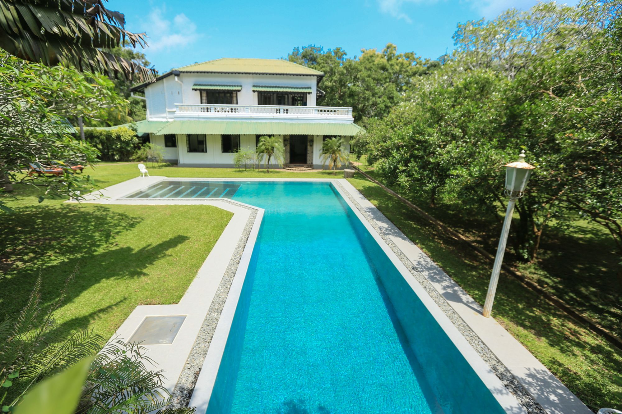 Horathapola Coconut Estate in Yakvila: view of the house