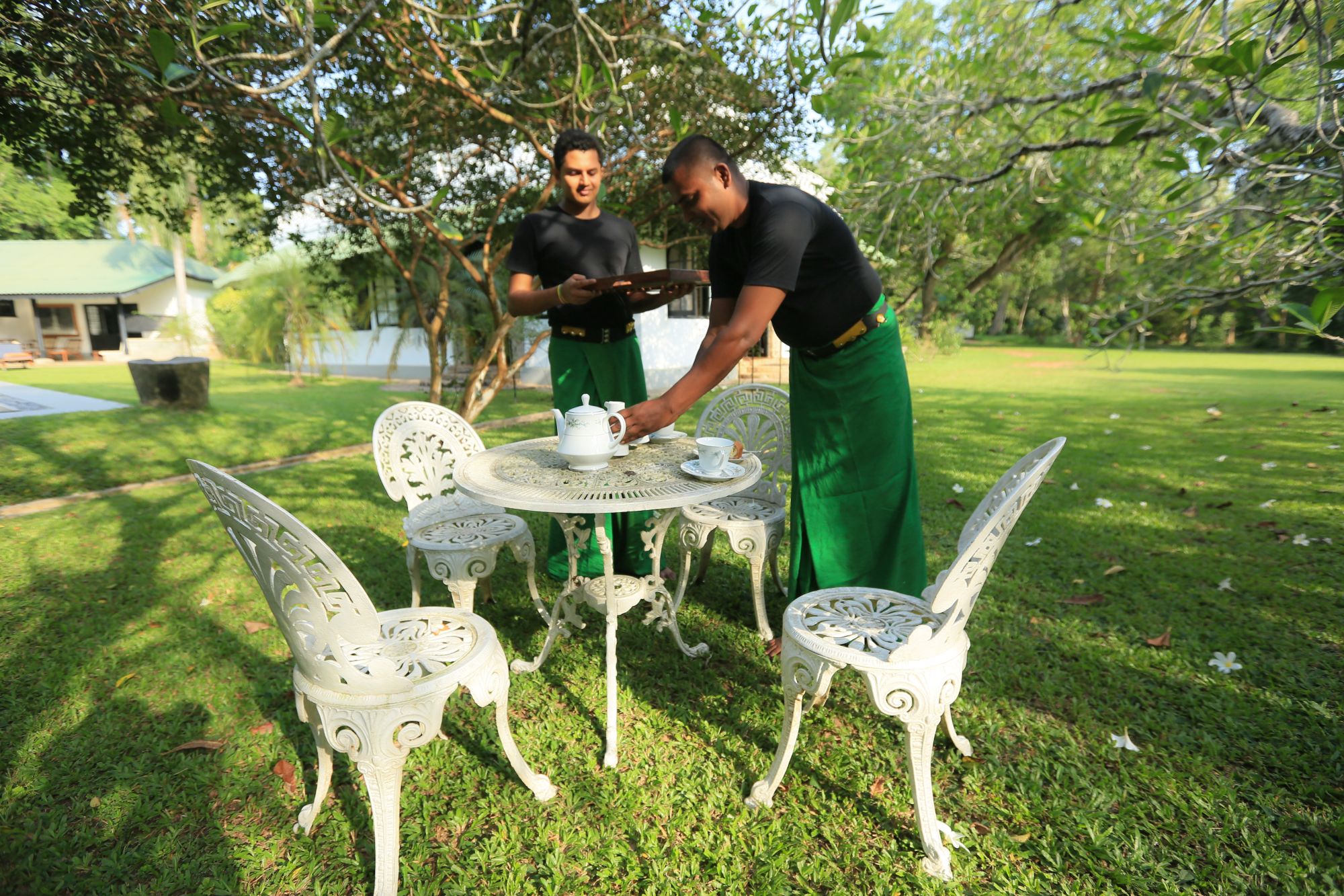 Horathapola Coconut Estate in Yakvila: meals outdoors