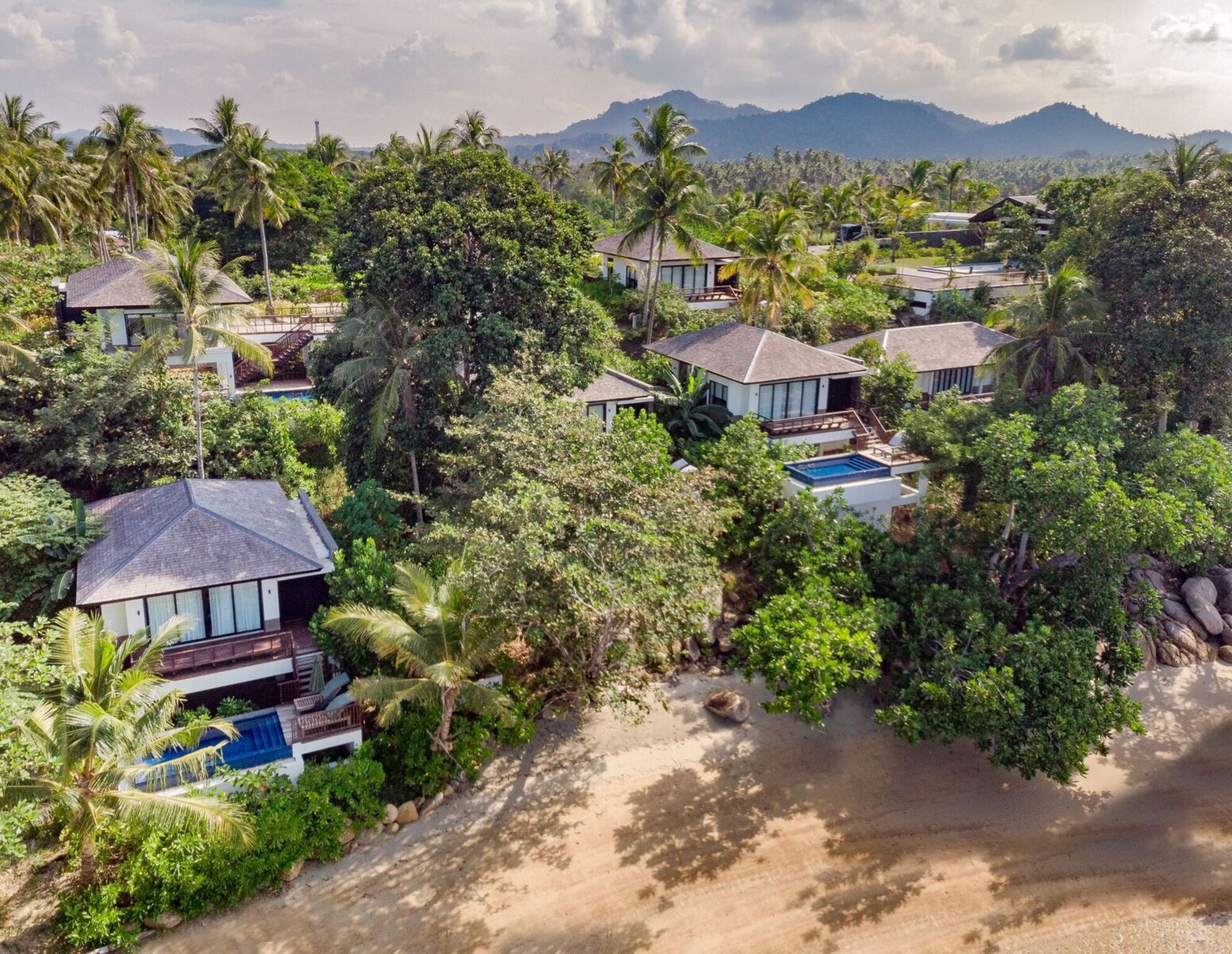 The Residence Bintan: Deluxe Sea View Villa | Aerial