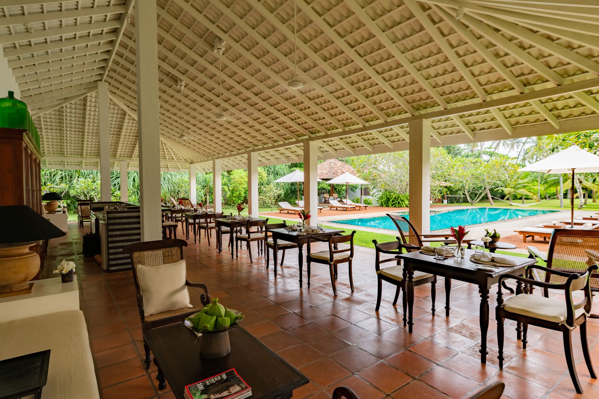 Nyne Hotels - Rock Villa à Bentota: Dining Pavilion
