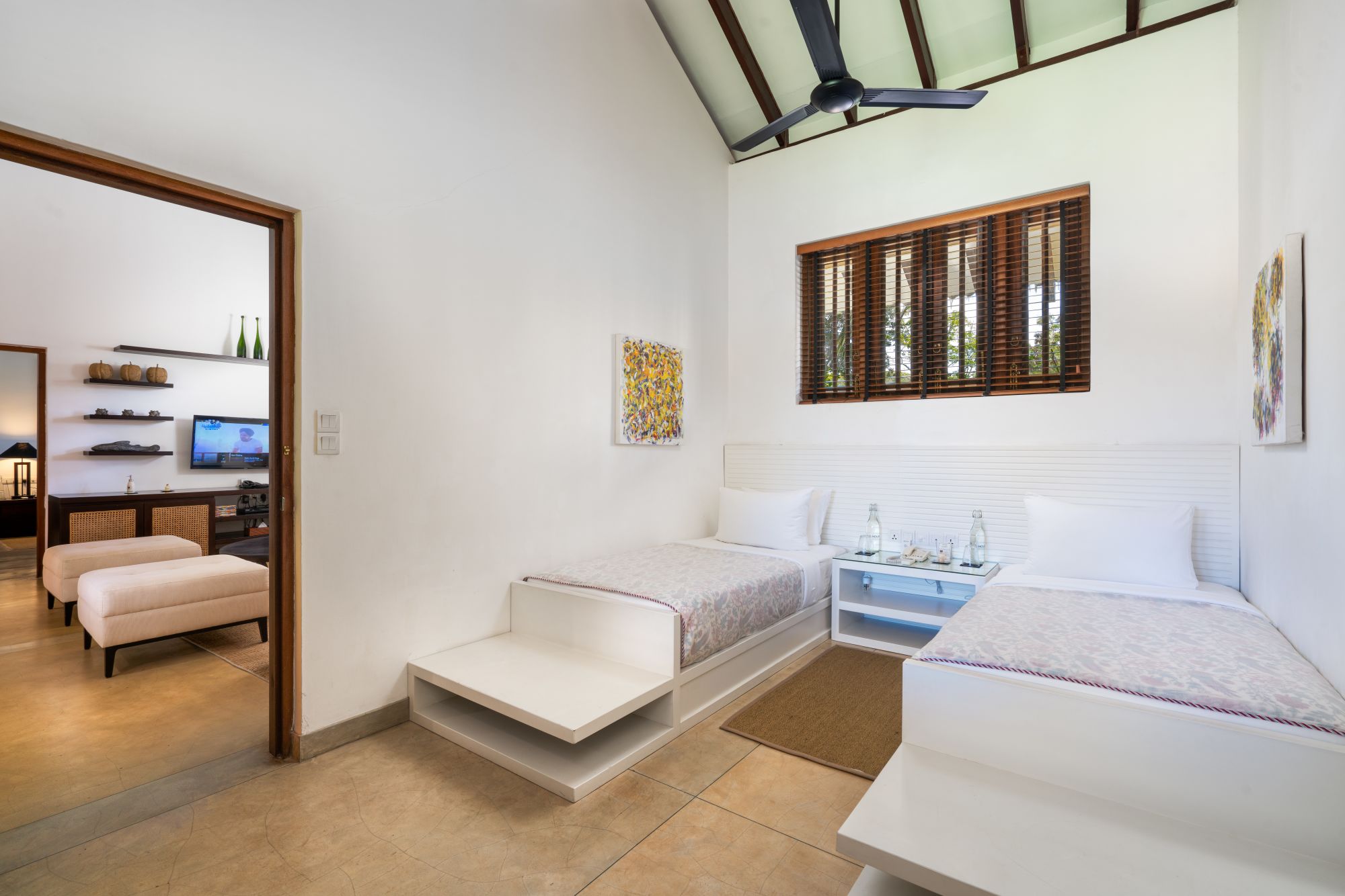 Taru Villas - The Long House in Bentota: Family Suite