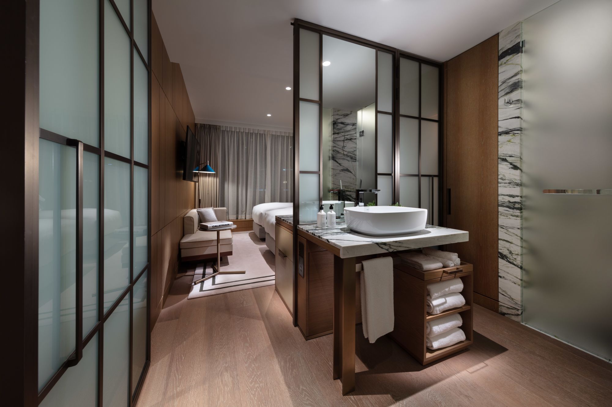The Hari in Hong Kong: Twin Room