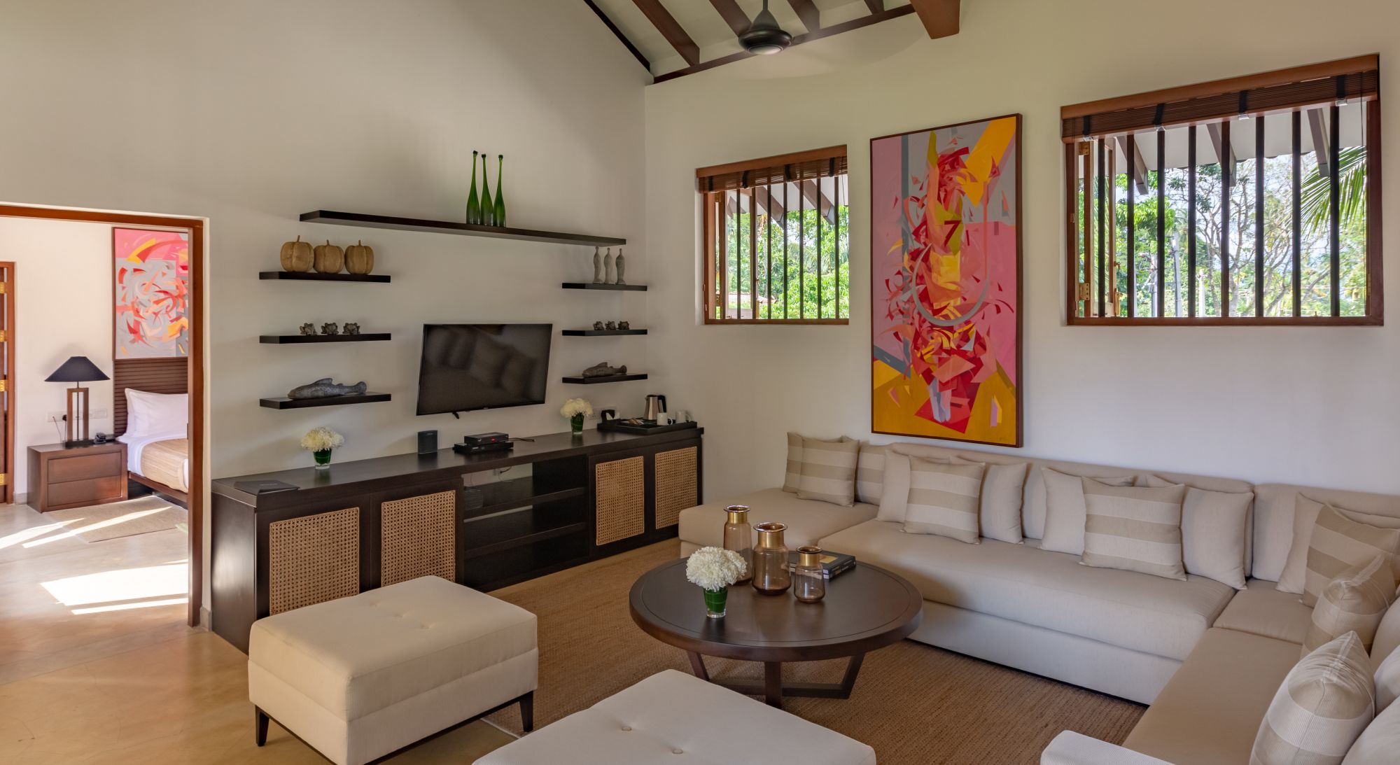 Taru Villas - The Long House in Bentota: Family Suite
