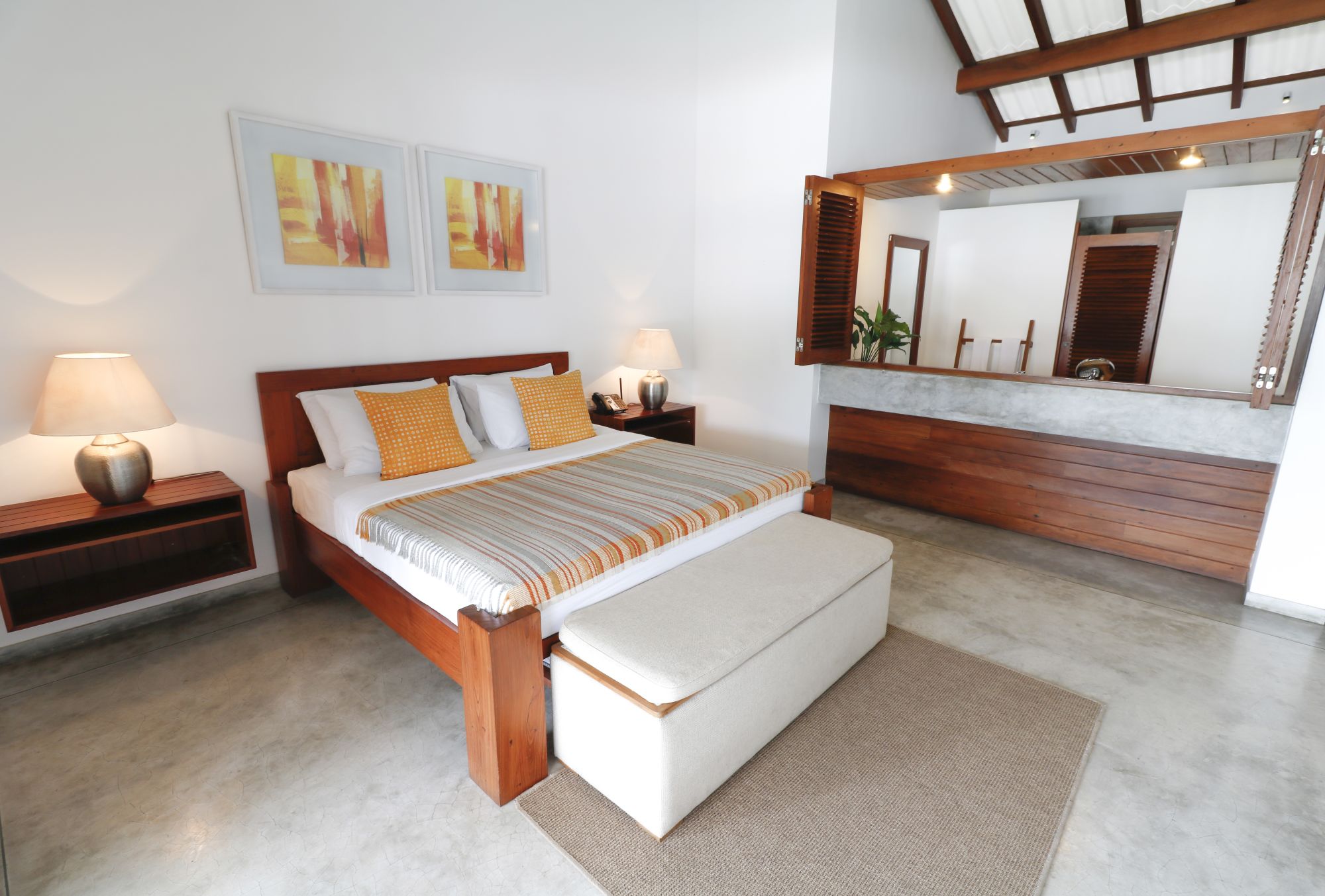 Lantern Boutique Hotel in Mirissa: Deluxe Ocean View Room