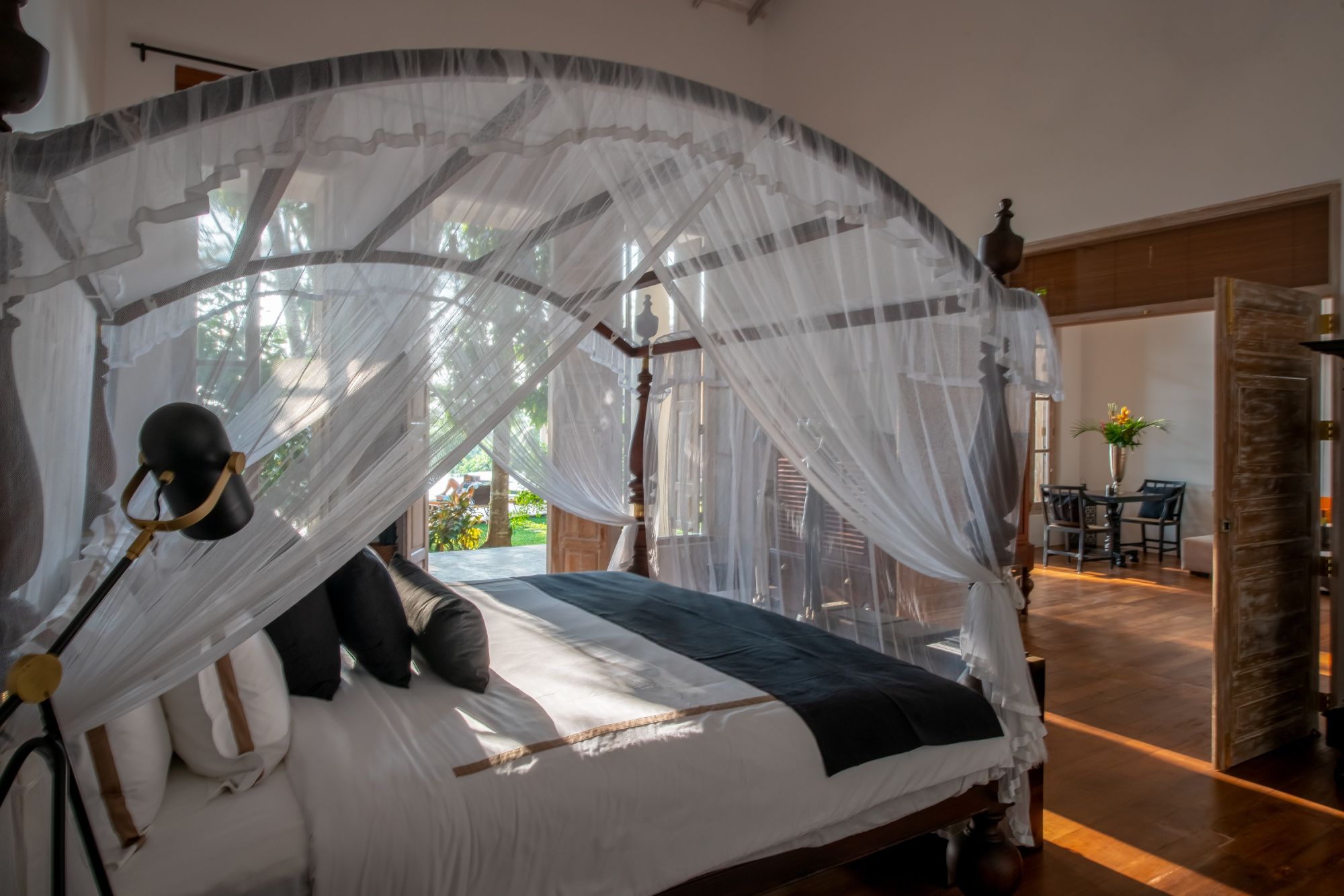 Haritha Villas & Spa à Hikkaduwa: 1-BR Colonial Mansion | Bedroom