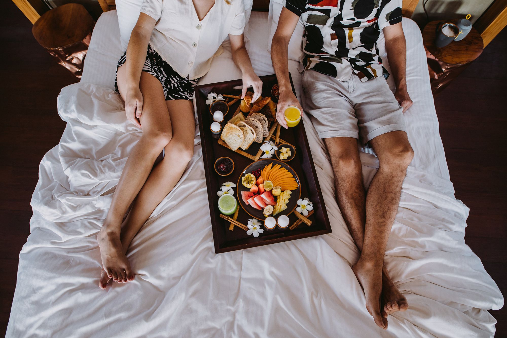 Karpaha Sands in Passekudah: Breakfast in Bed
