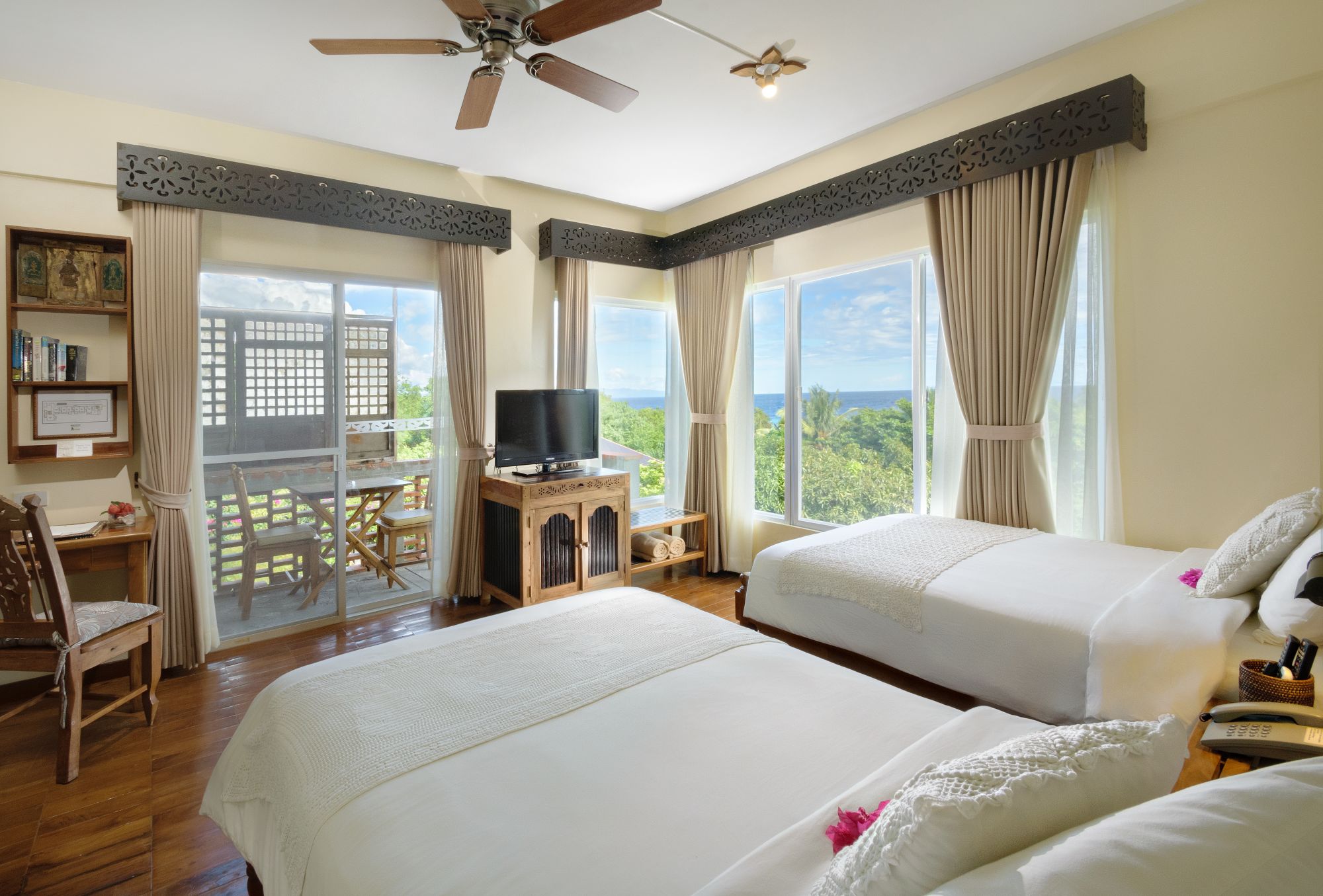 Amarela Resort à Bohol: Deluxe Twin Room