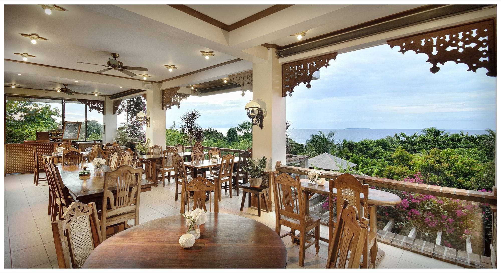 Amarela Resort à Bohol: Restaurant