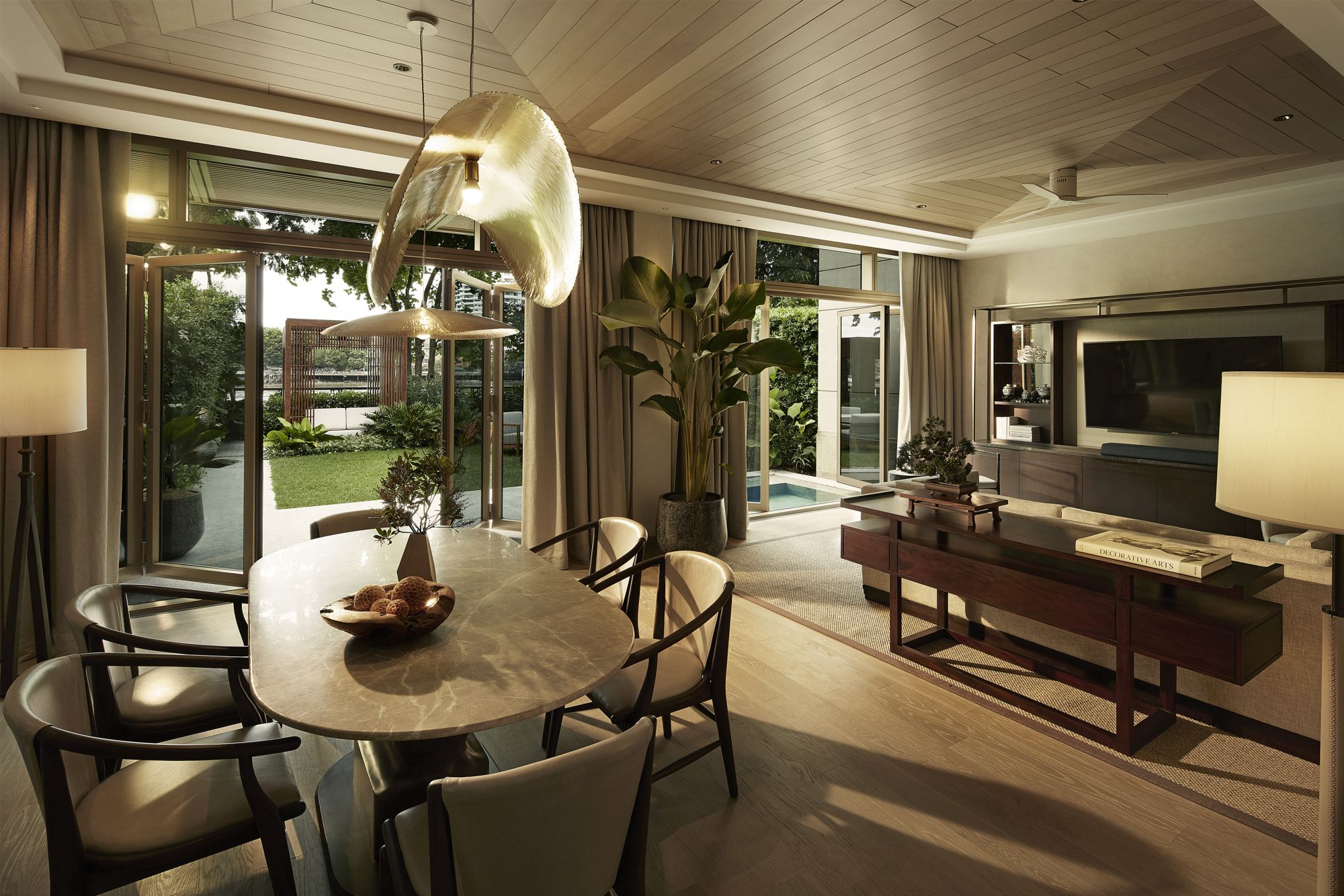 Capella Bangkok: Villa | Living Room