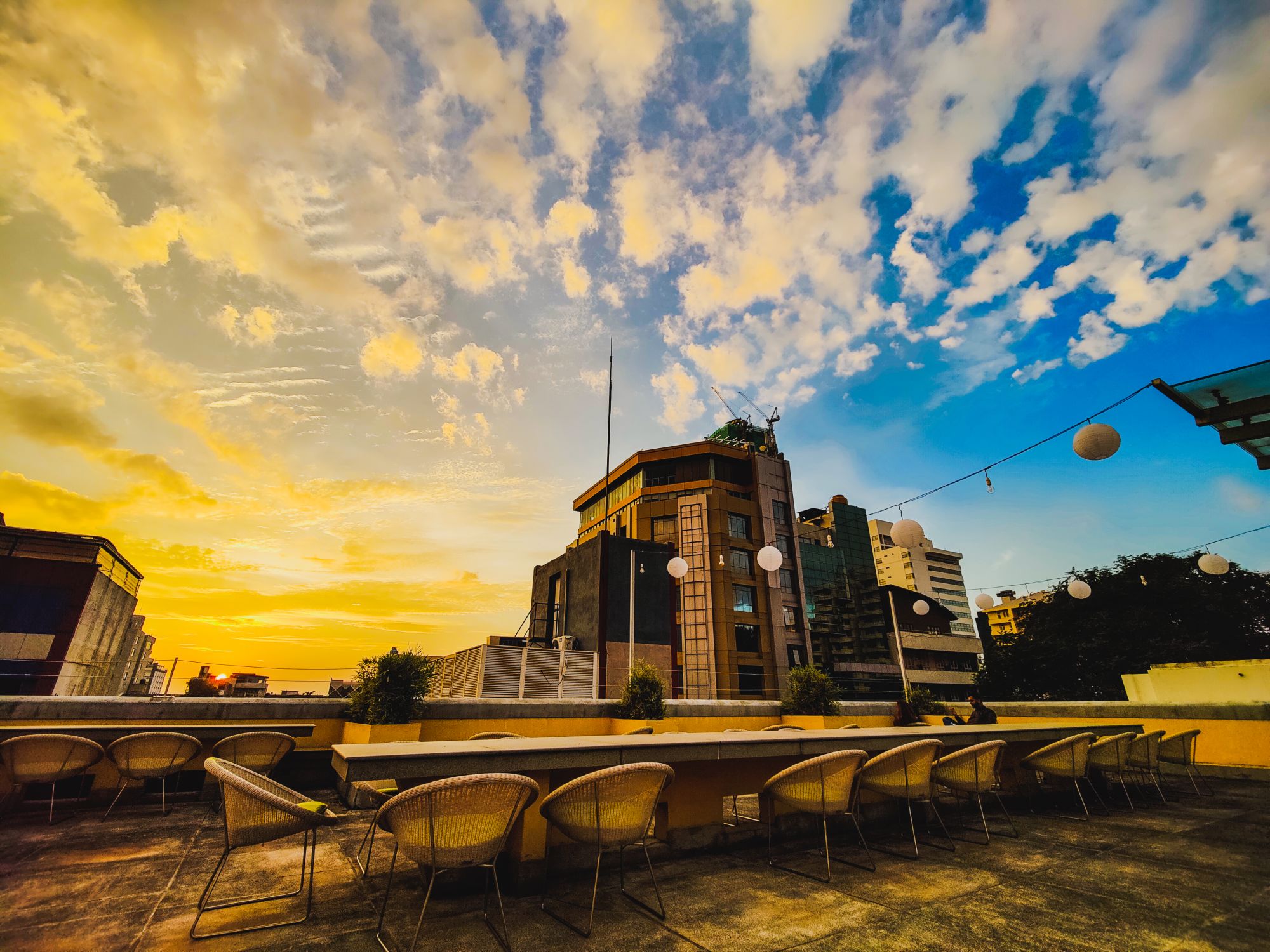 Colombo Court Hotel & Spa: Roof Top Restaurant
