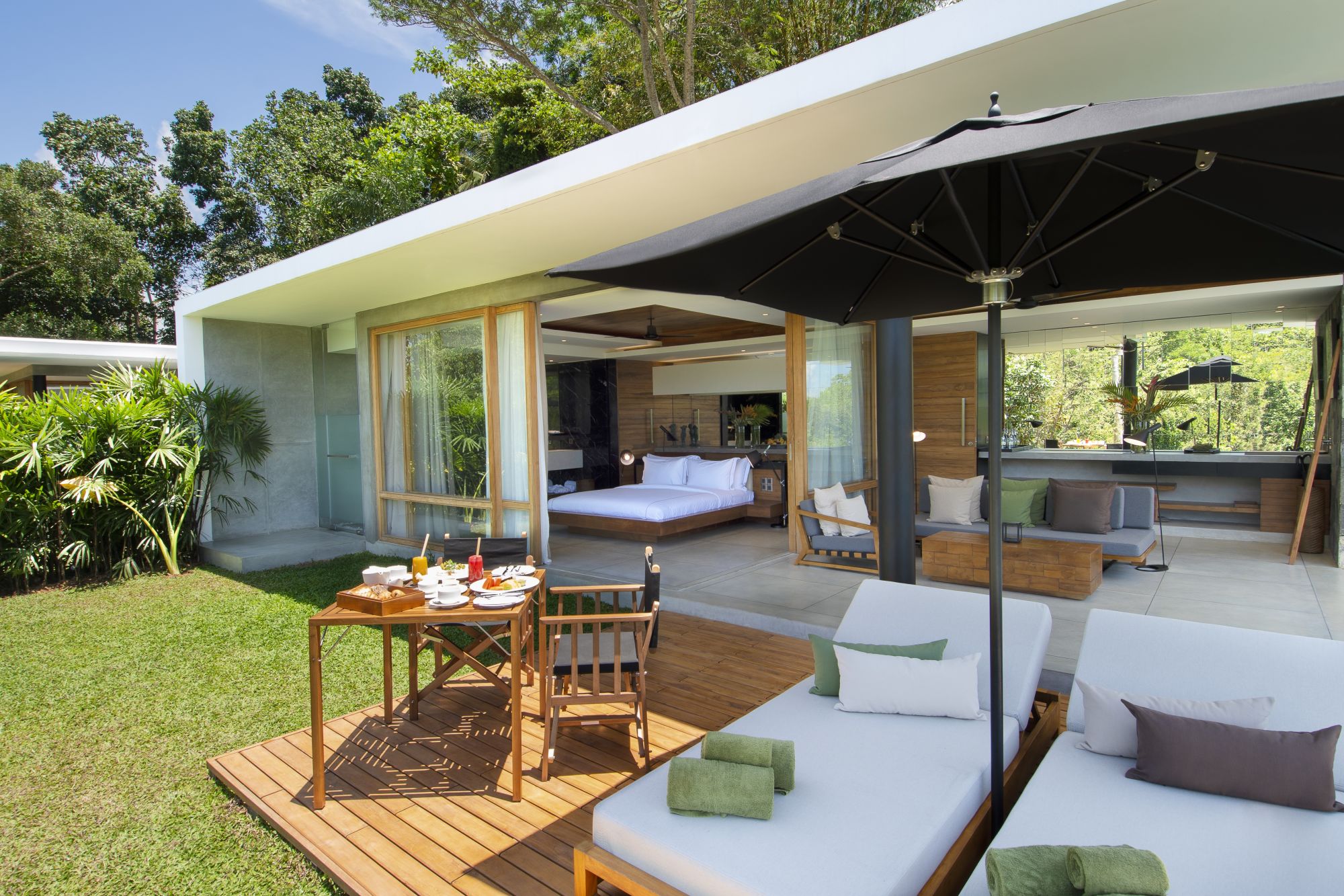 Haritha Villas & Spa à Hikkaduwa: Contemporary Villa with Private Pool