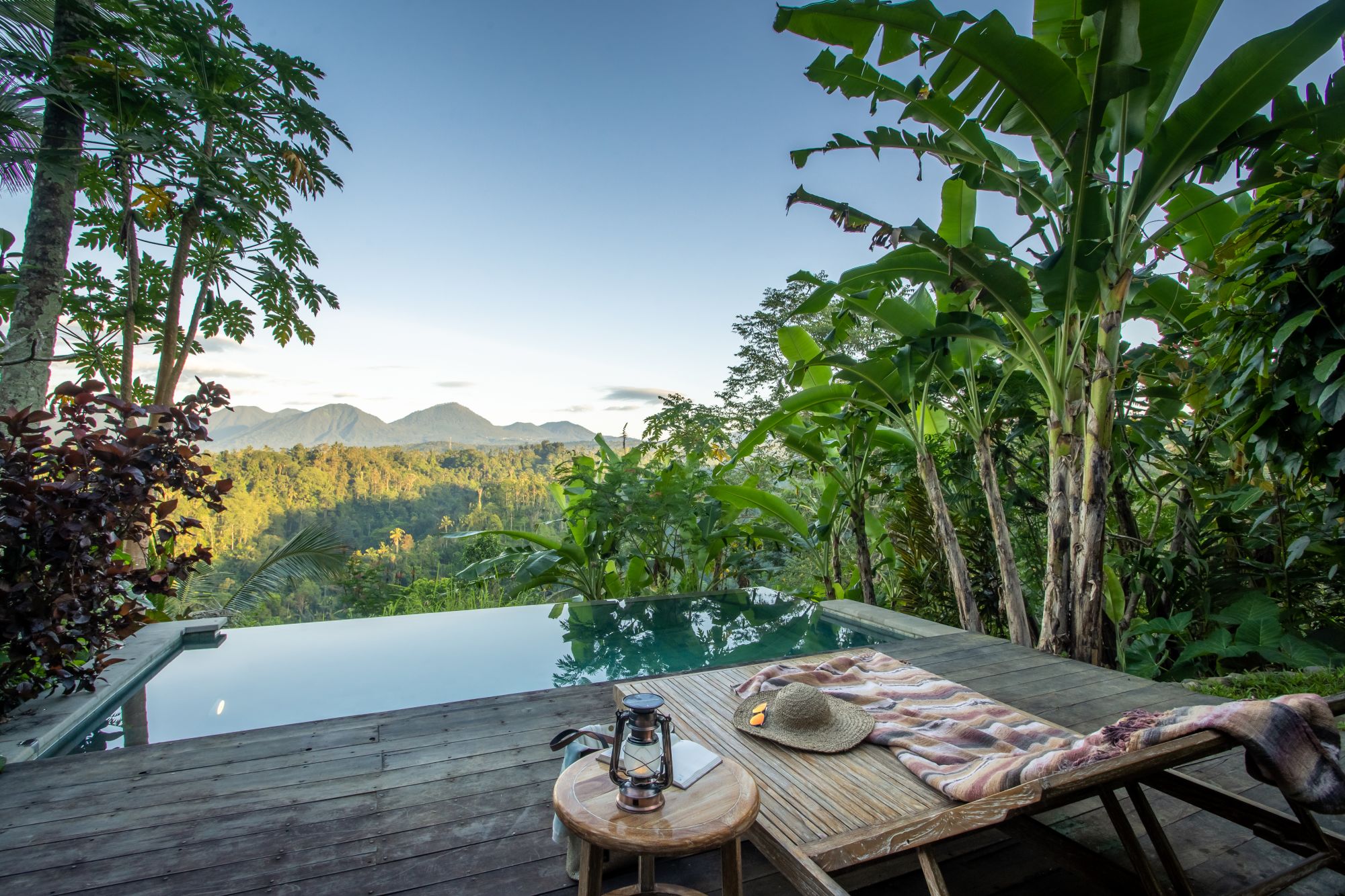 Buahan, a Banyan Tree Escape in Ubud: Buahan Valley Pool Bale | Pool Deck