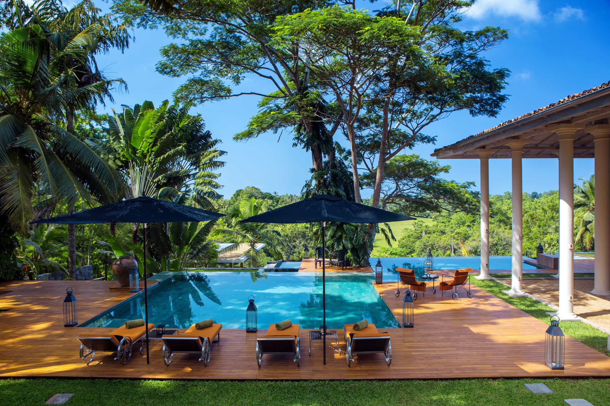 Haritha Villas & Spa à Hikkaduwa: 1-BR Colonial Mansion | Veranda