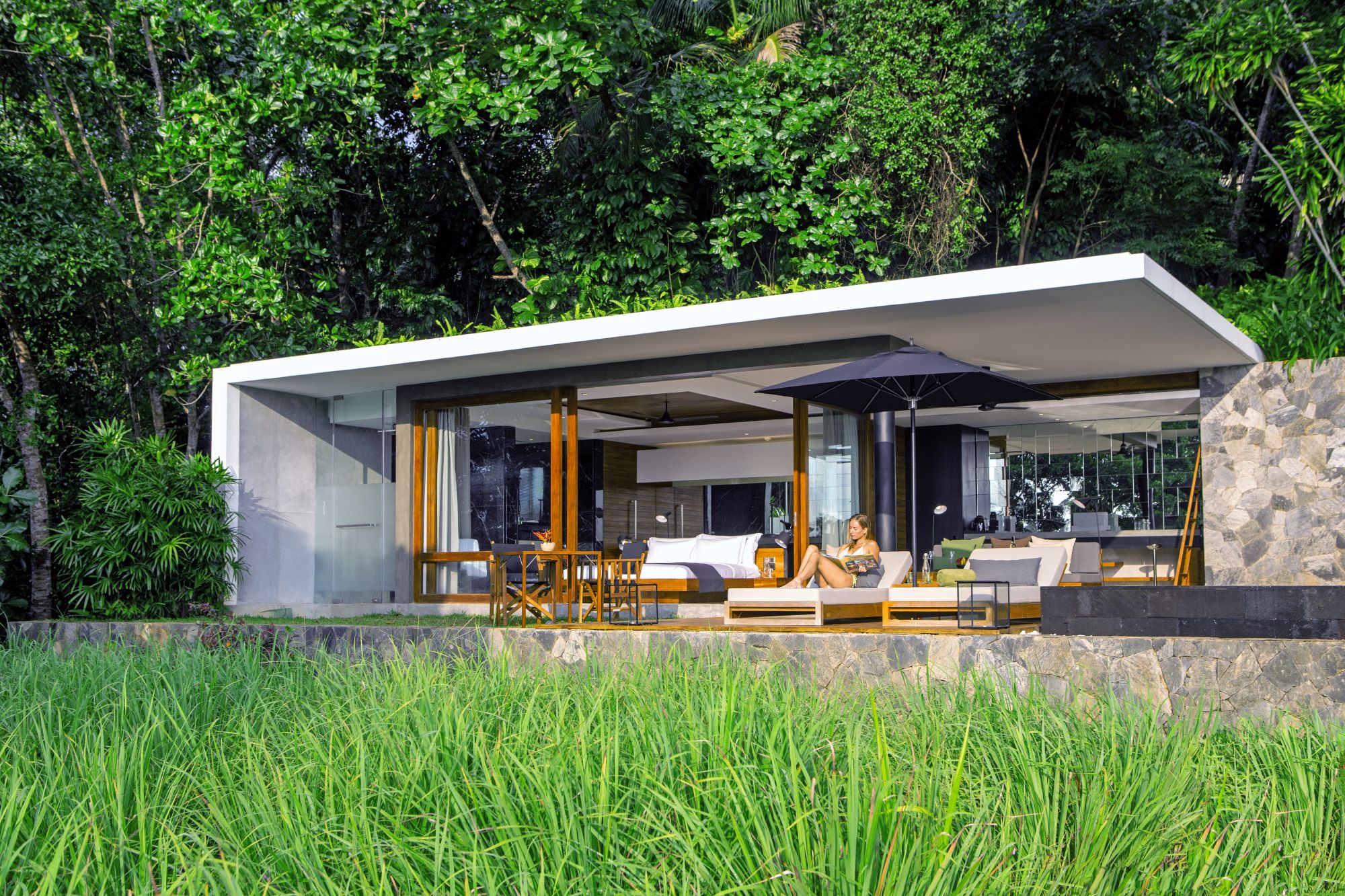 Haritha Villas & Spa à Hikkaduwa: Contemporary Villa with Private Pool