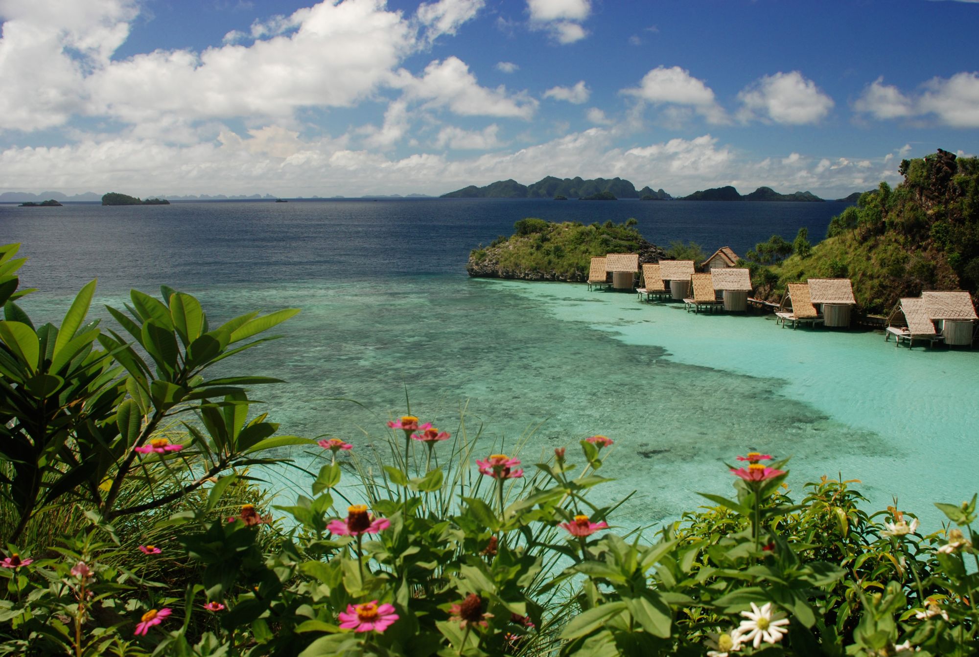 Misool Eco Resort in Sorong: Water Cottages