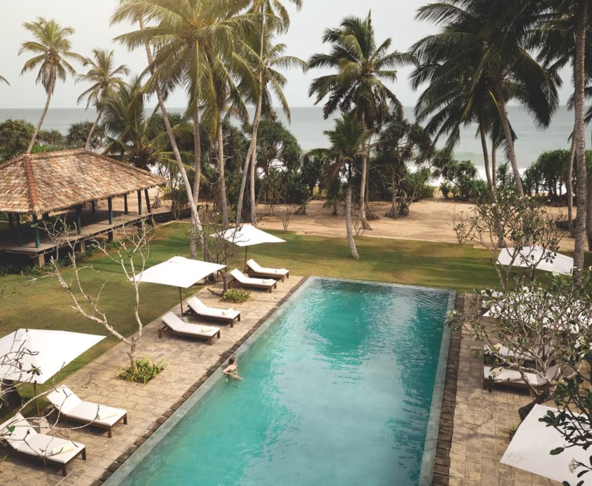 Kayaam House in Tangalle: Pool from above