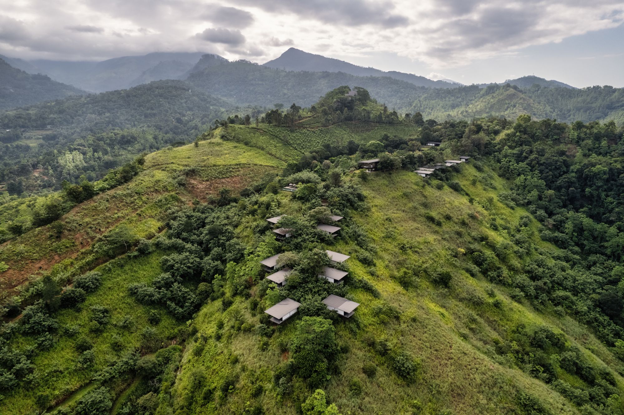 Santani Wellness Kandy:  aerial view