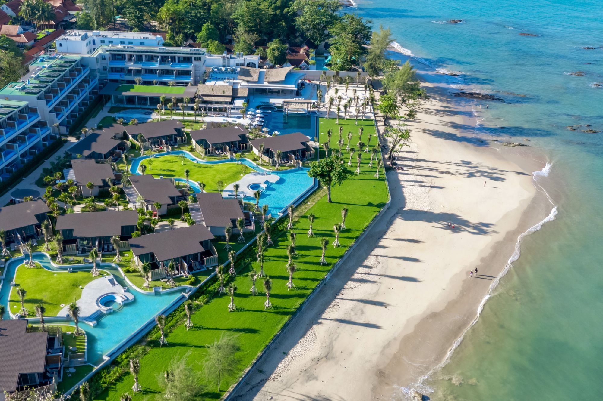 The Little Shore Khao Lak by Katathani: beach: Areal View