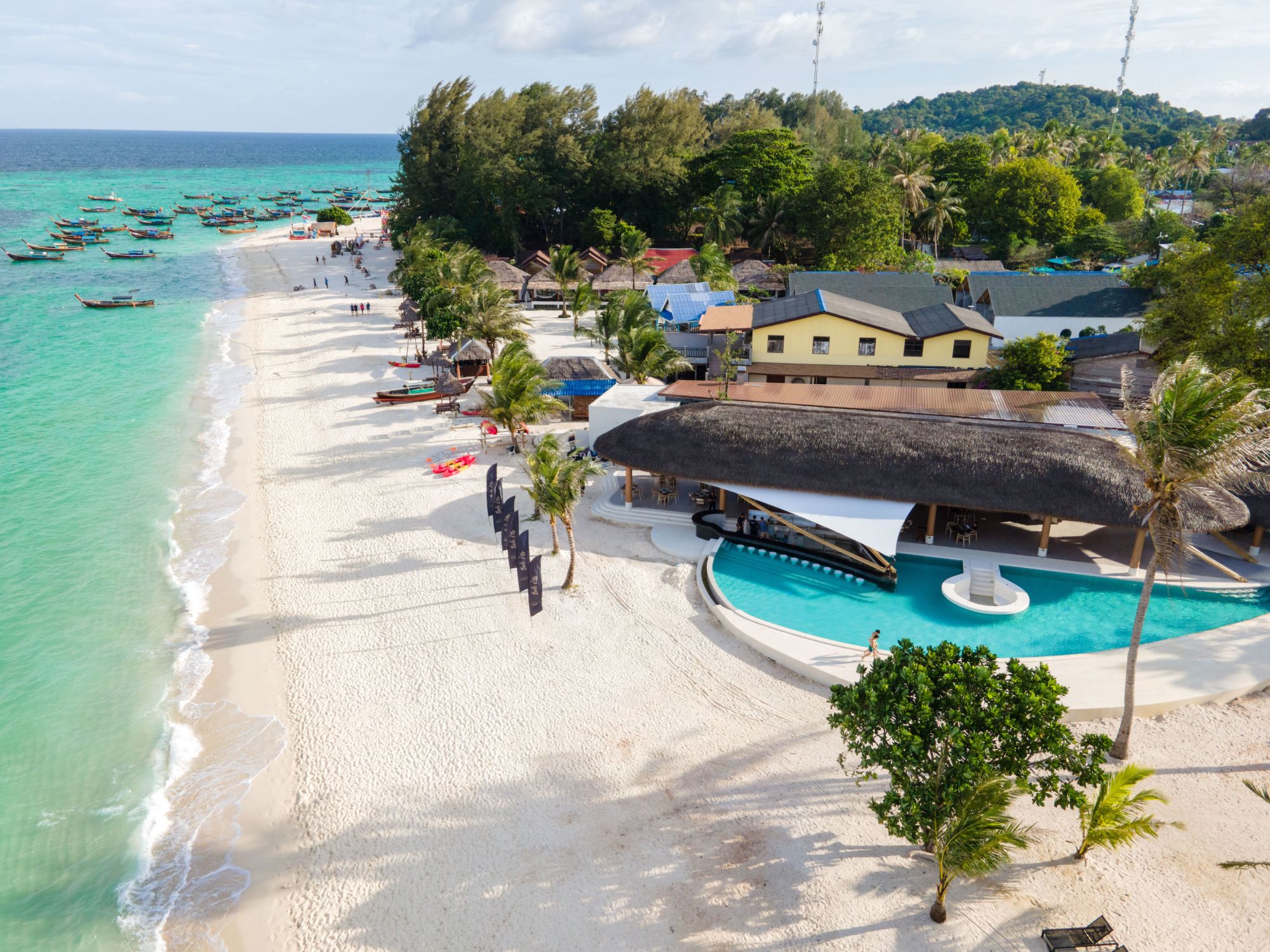 Irene Resort Koh Lipe à Ko Lipe: Areal View | Beach