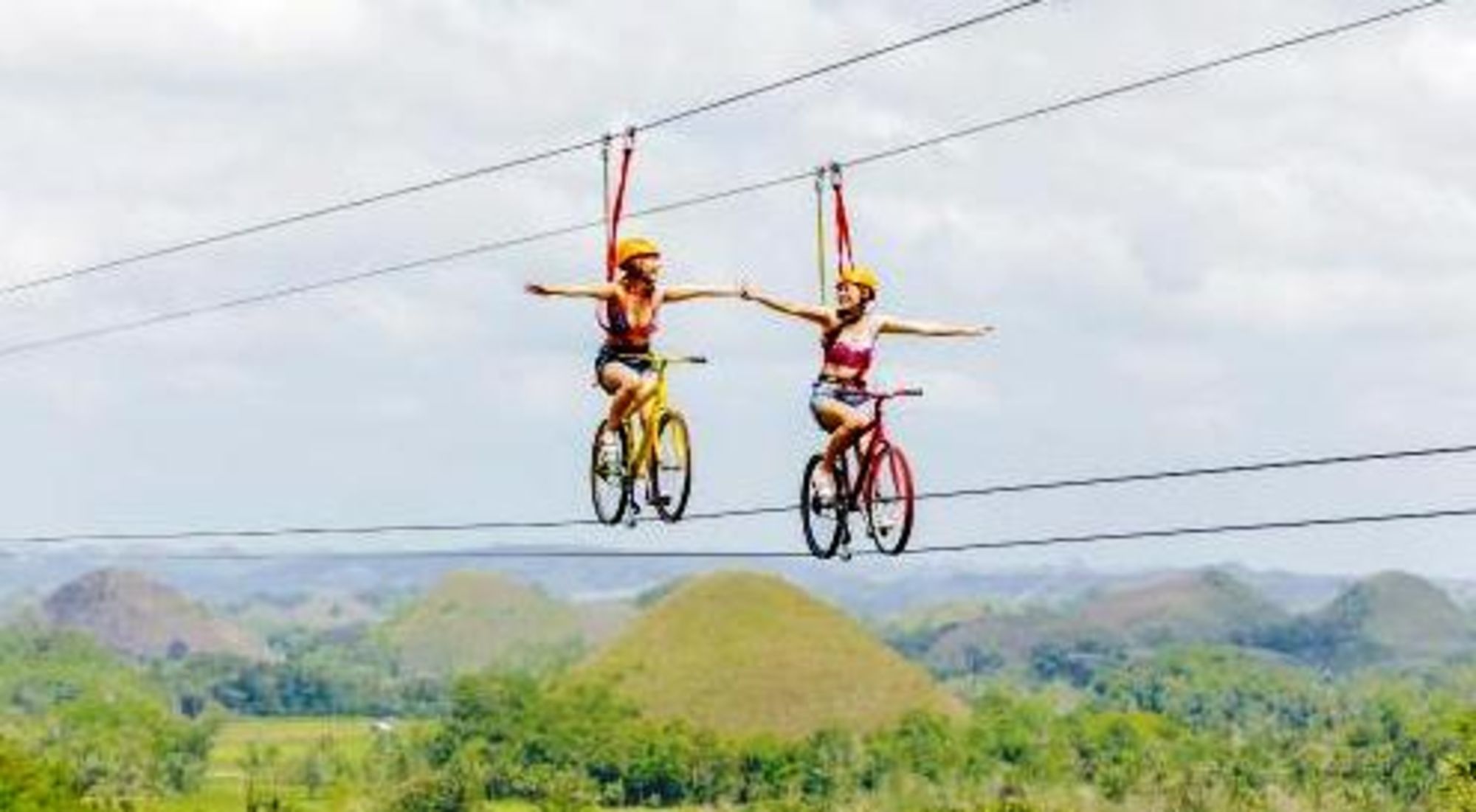 Bohol Beach Club: CHAP Bike Zip Line