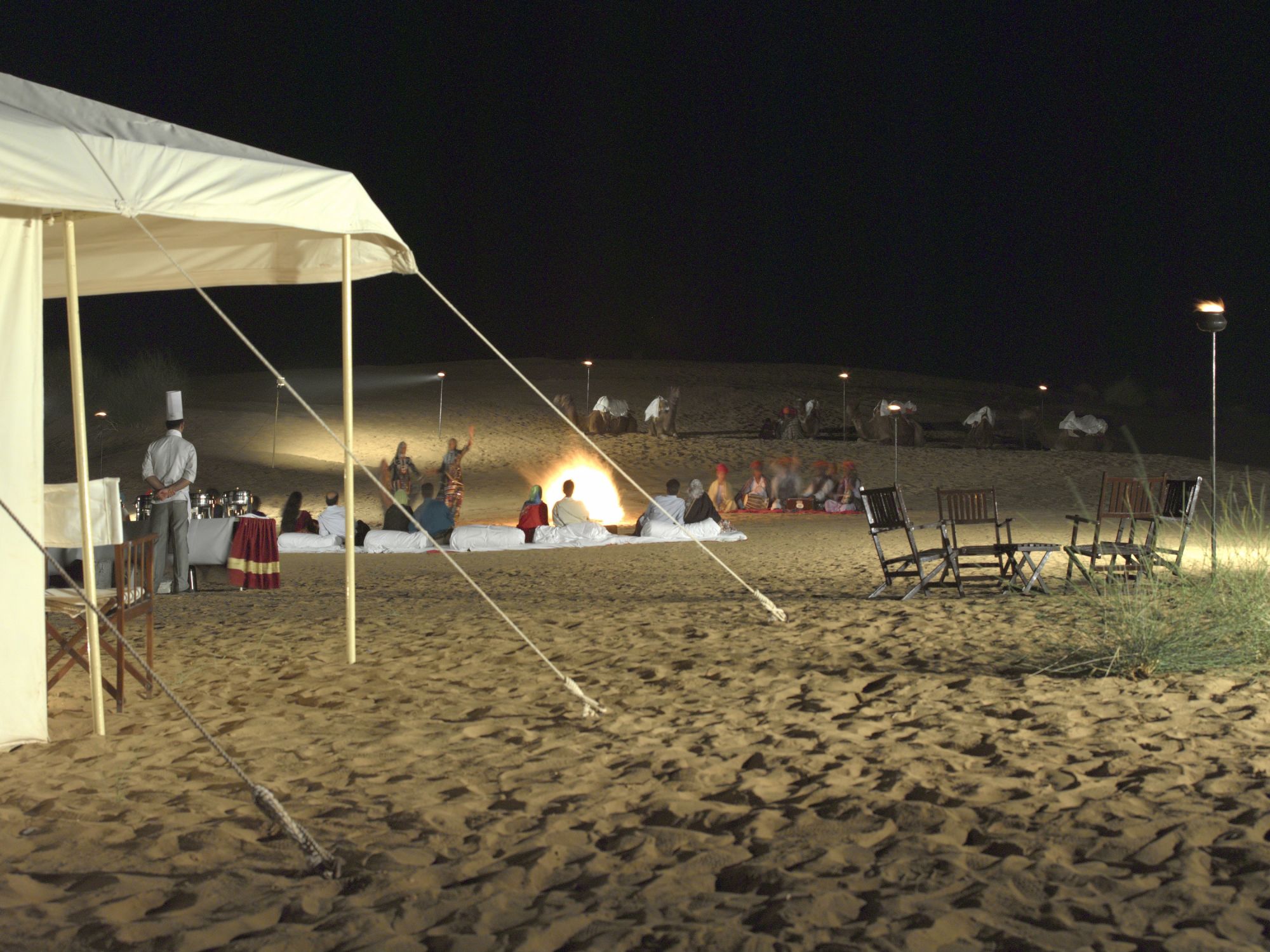 MANVAR Sevan, The Desert Camp in Wüste Thar: f&b: 