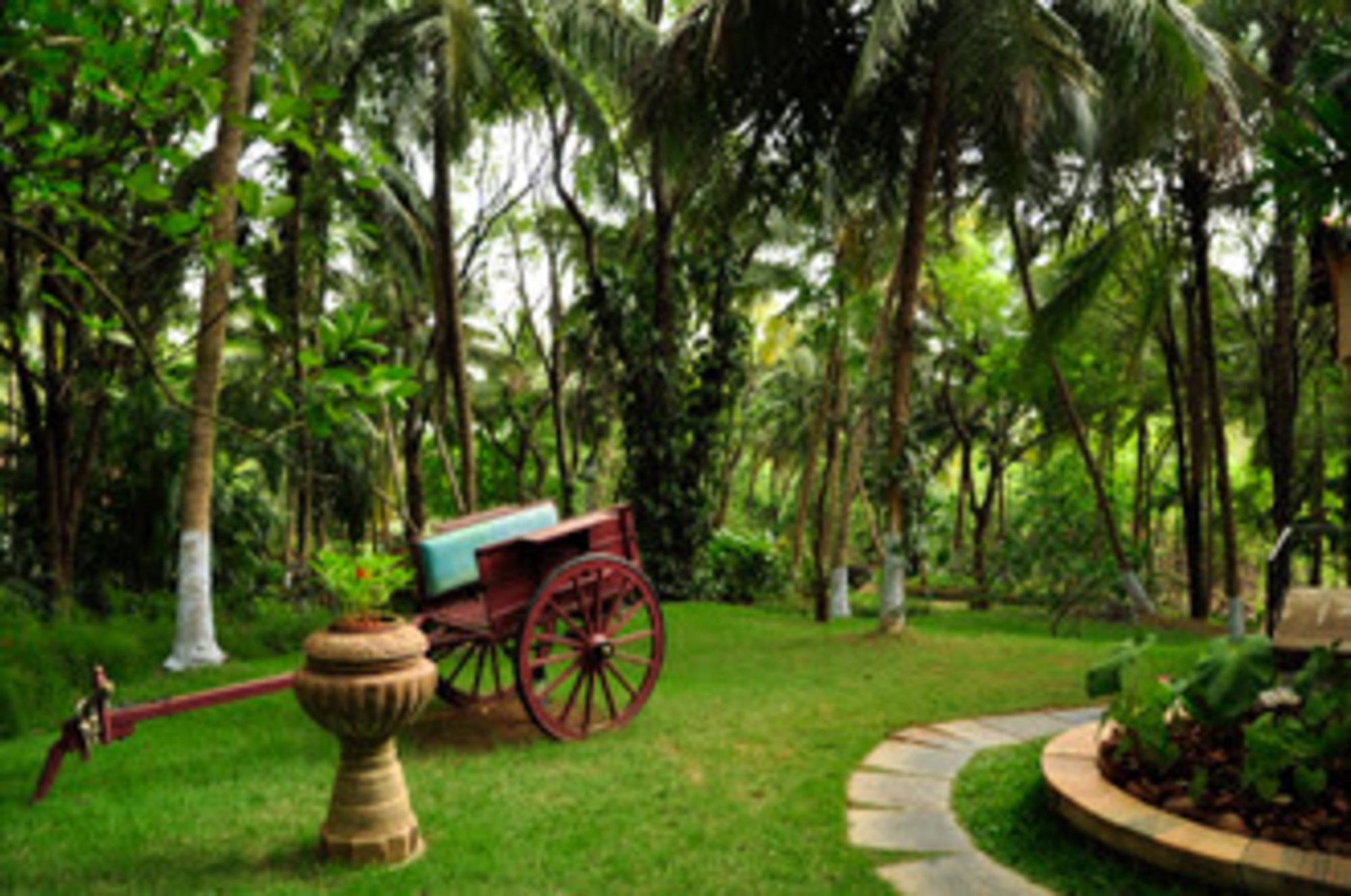 Kairali - The Ayurvedic Healing Village à Coimbatore: Garden