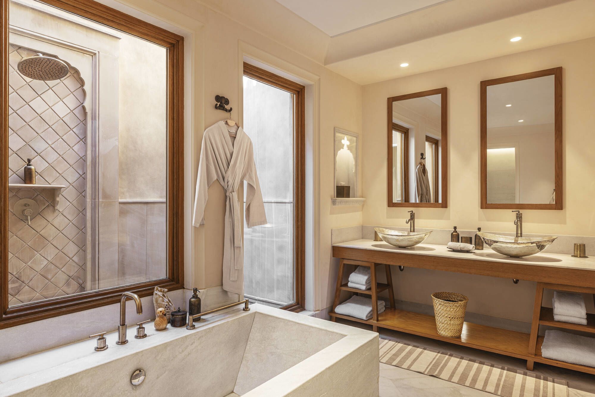 Six Senses Fort Barwara in Jaipur: Aravali View Suite | Washroom