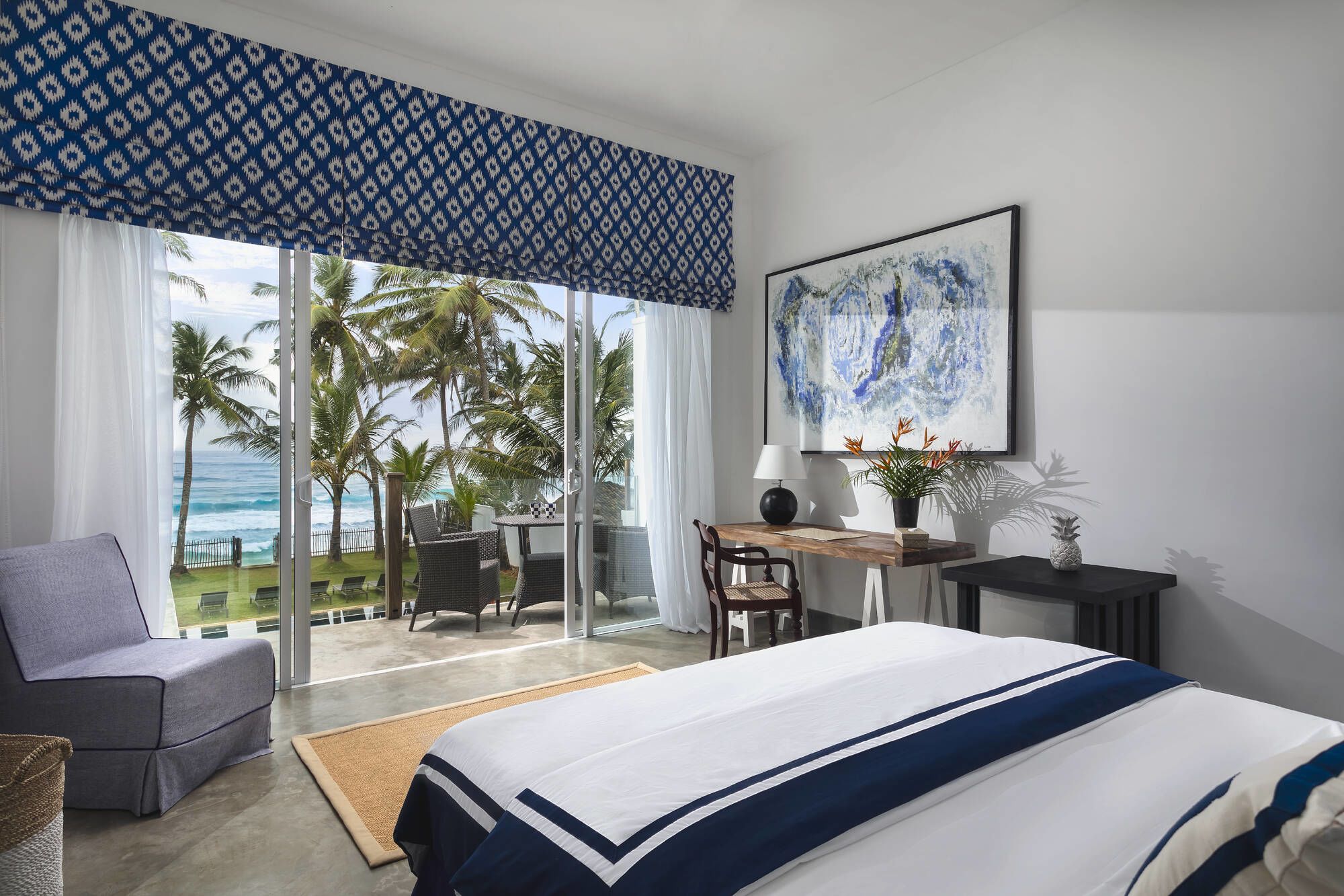KK Beach à Koggala: Ocean Deluxe Double
