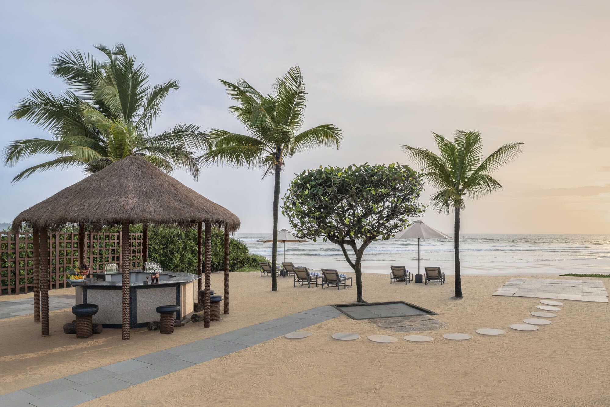 The St. Regis Goa Resort: Manor Beach Access