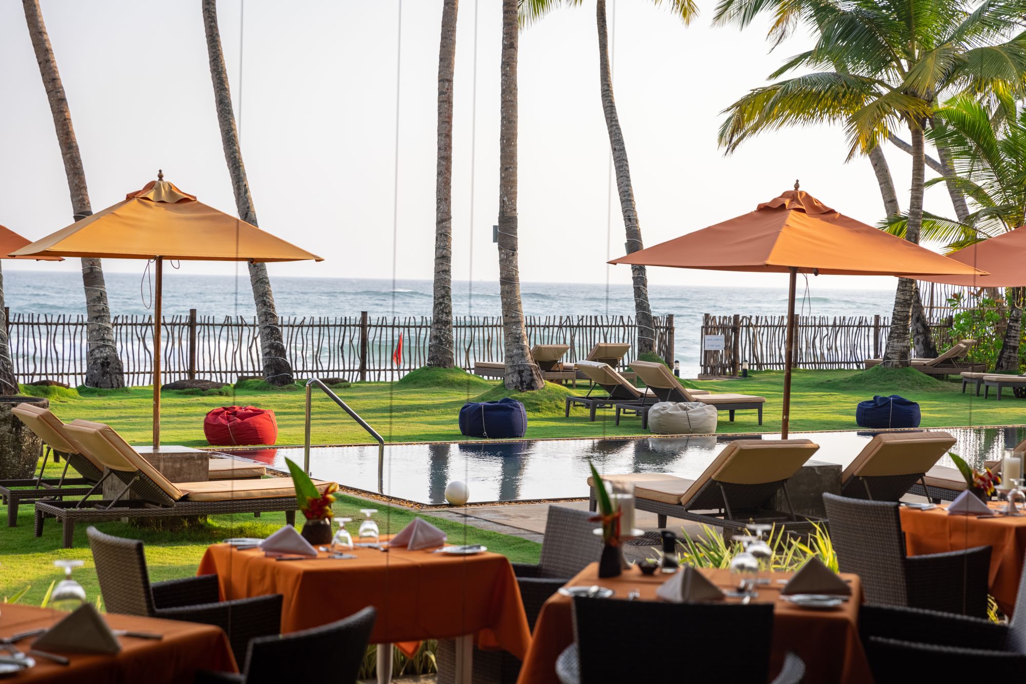 KK Beach à Koggala: Bamboo Restaurant