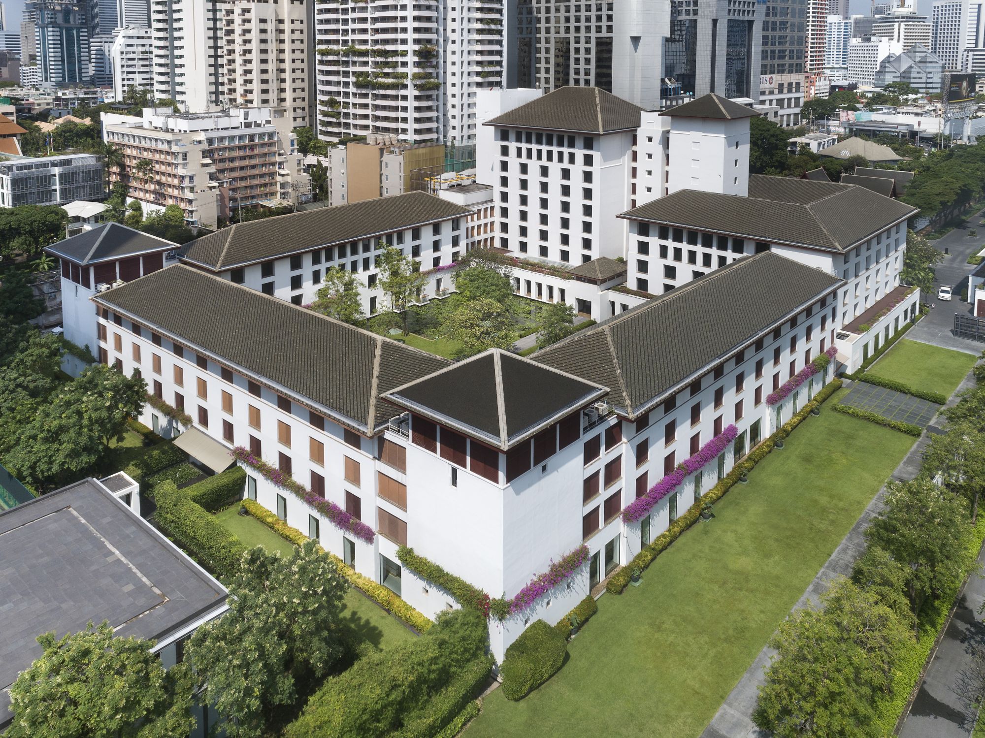 The Sukhothai Bangkok: Aerial View