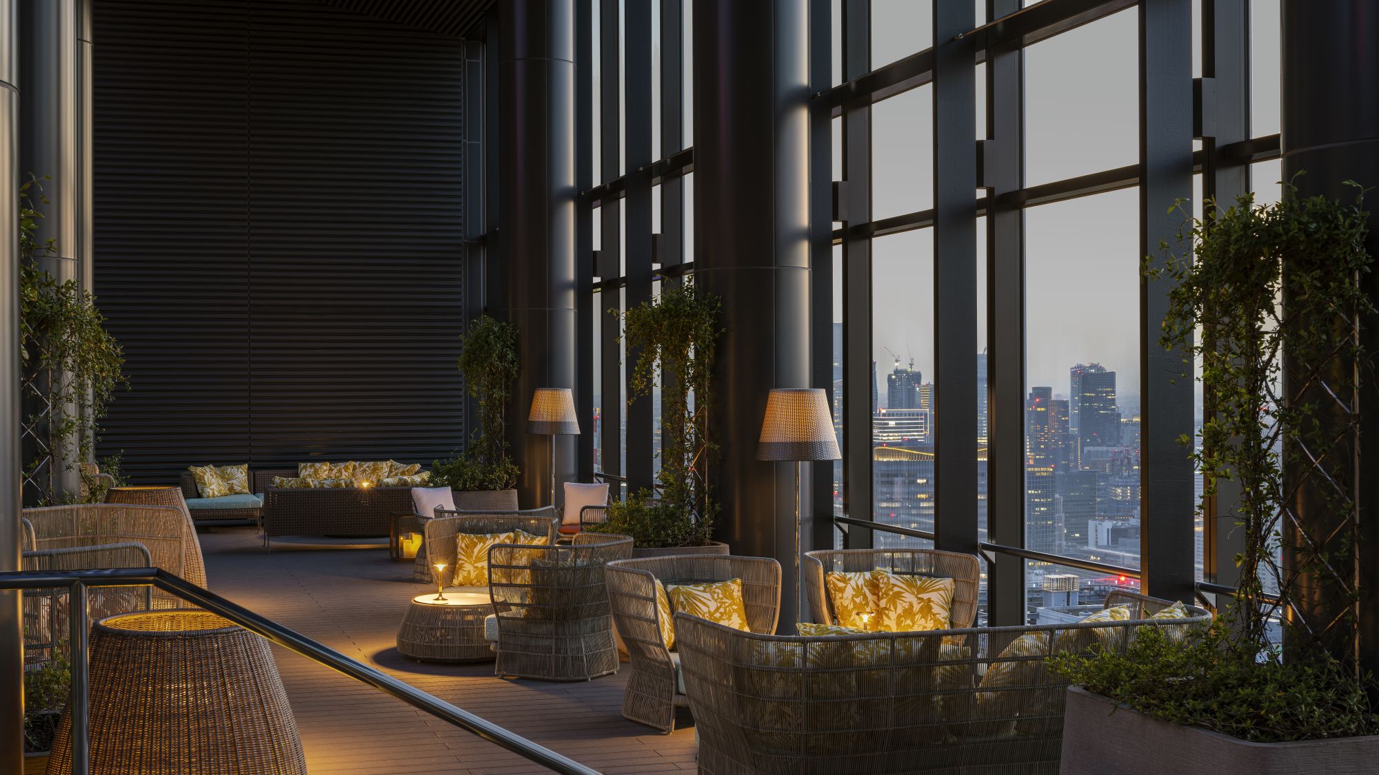 Bulgari Hotel Tokyo in Tokio: Event terrace
