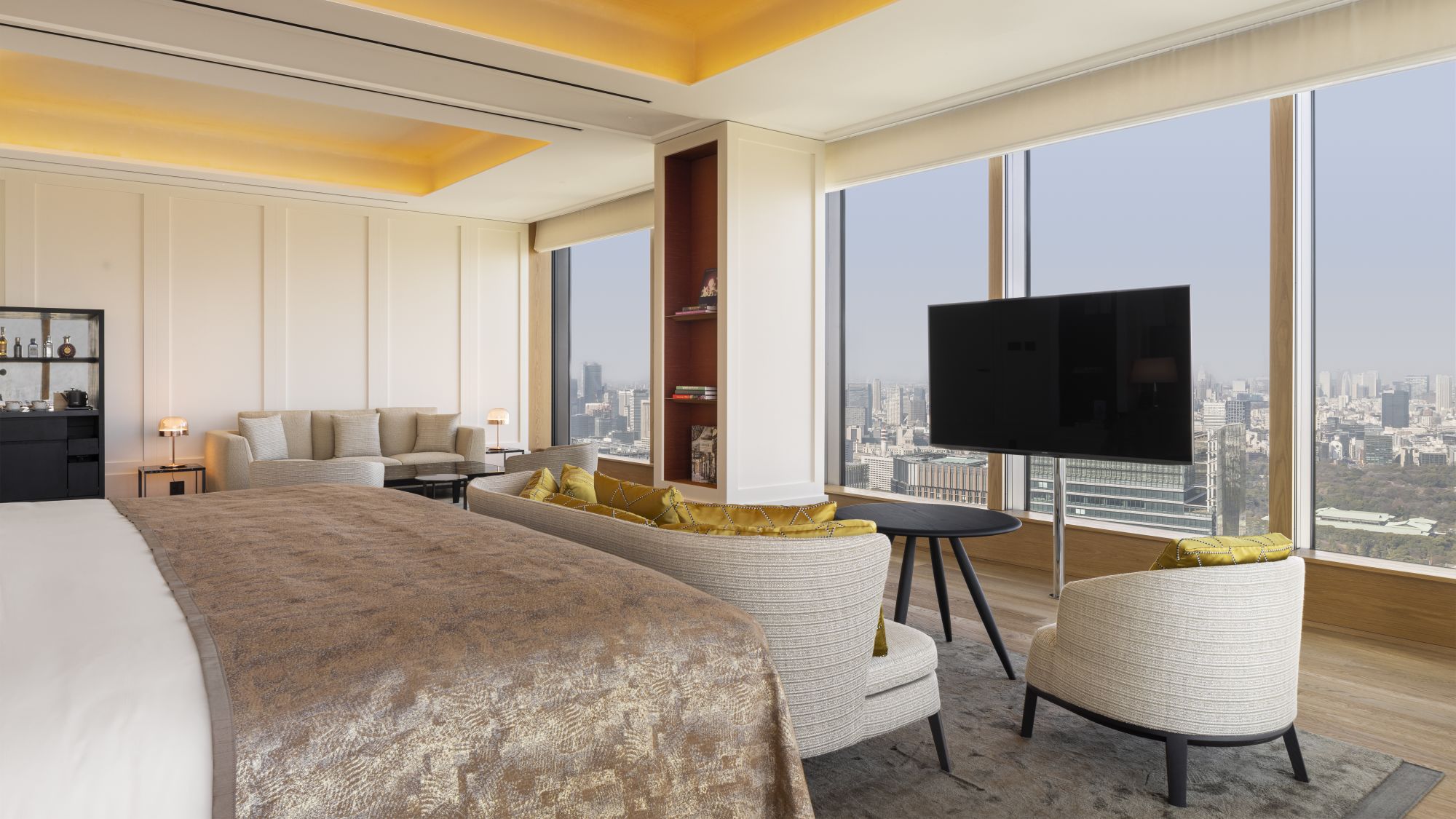 Bulgari Hotel Tokyo in Tokio: The Bulgari Suite stunning view